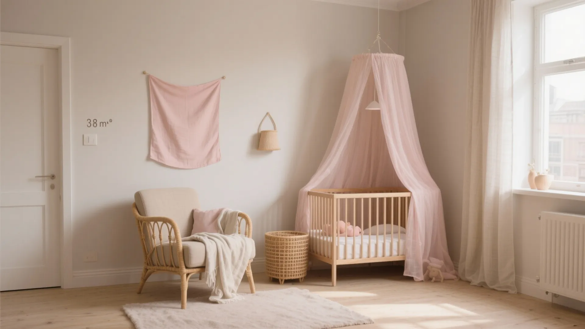 Soft Neutrals With a Blush Accent