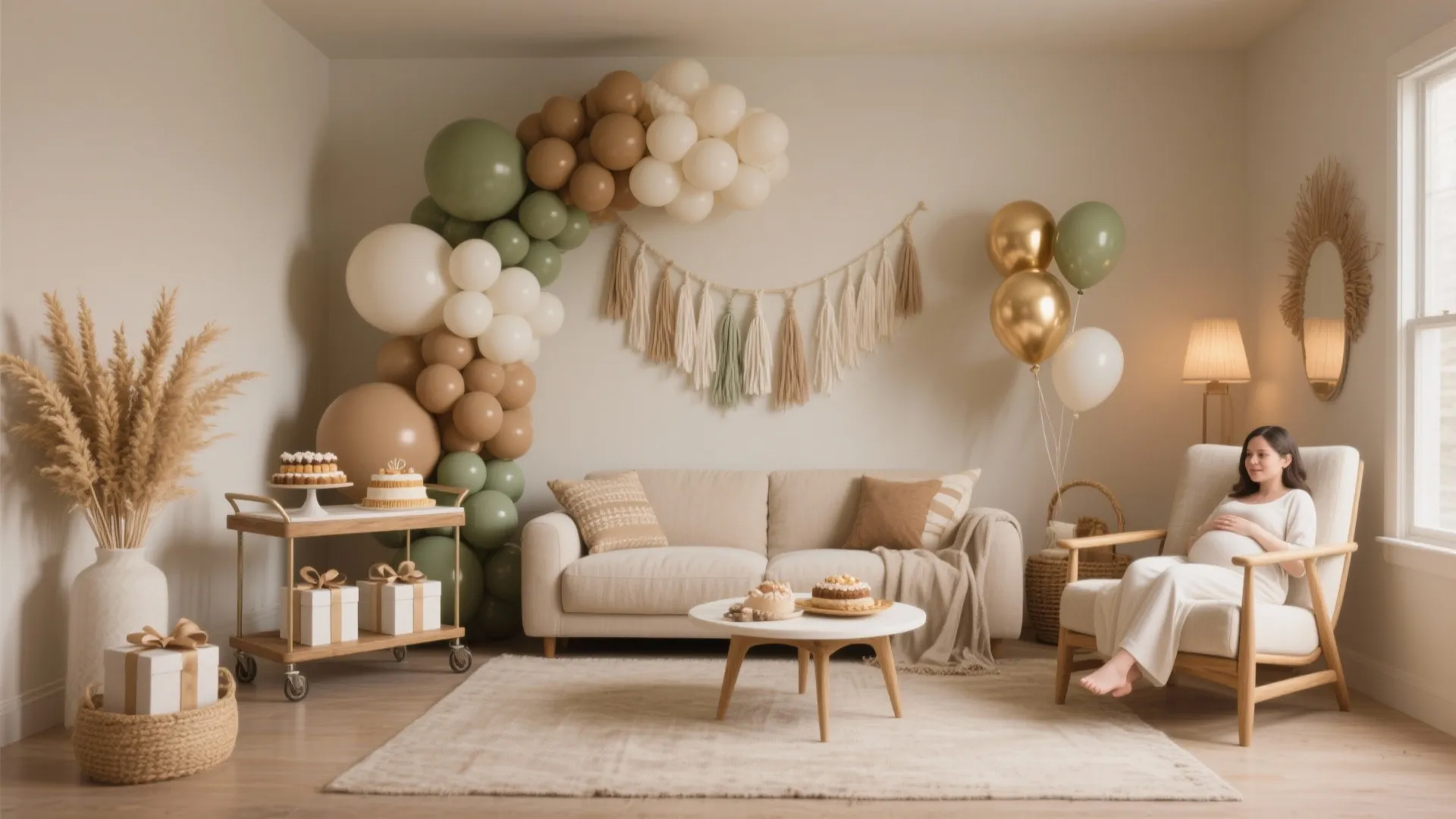 Neutral Boho Palette With Zoned Moments