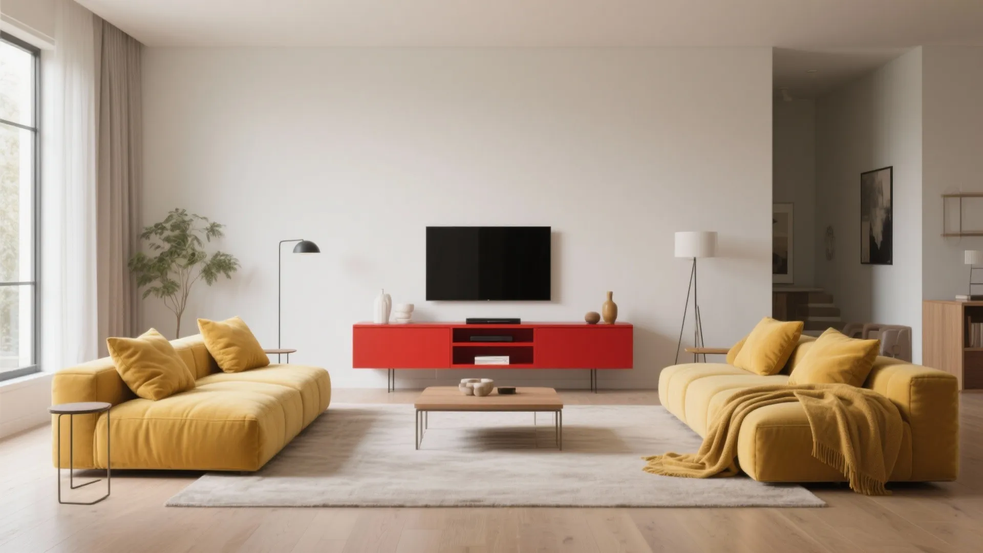 9. Monochrome Base with Bold Accents