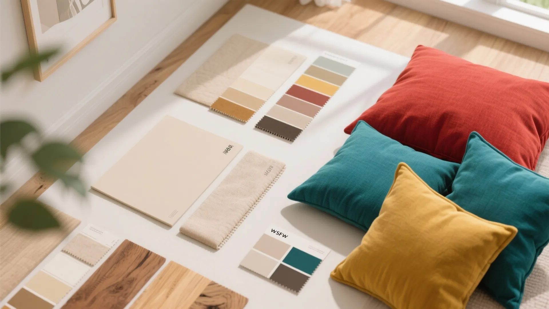 4. Neutral base + bold accents