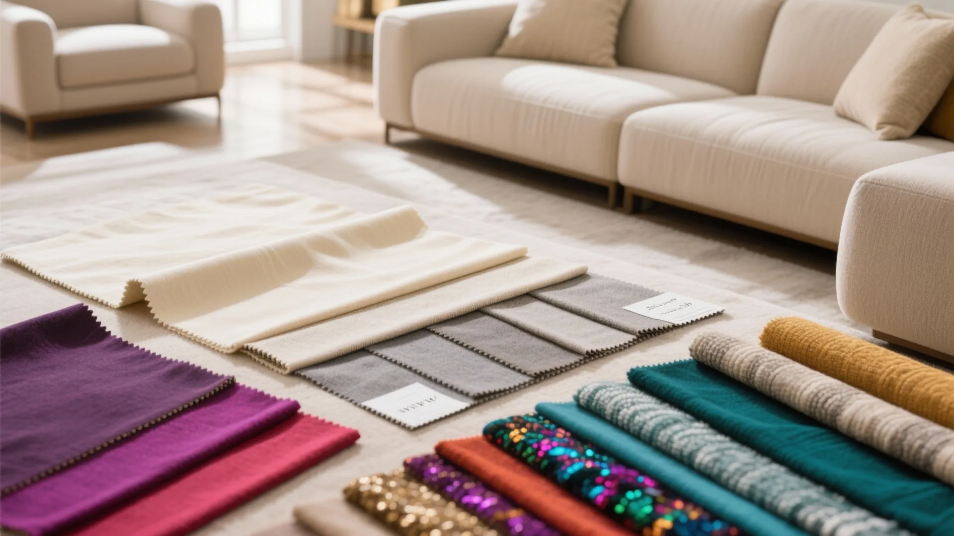 4. Neutral Base with Bold Accents