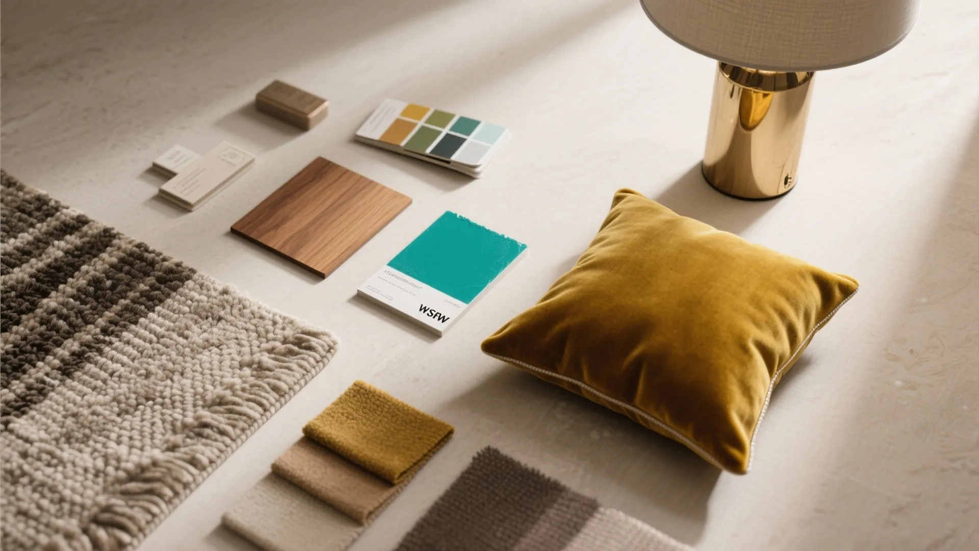 5. Neutral base, bold accents, and smart textiles