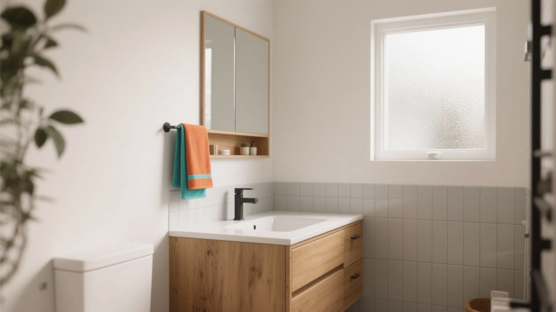 1. Neutral bones, bold accents