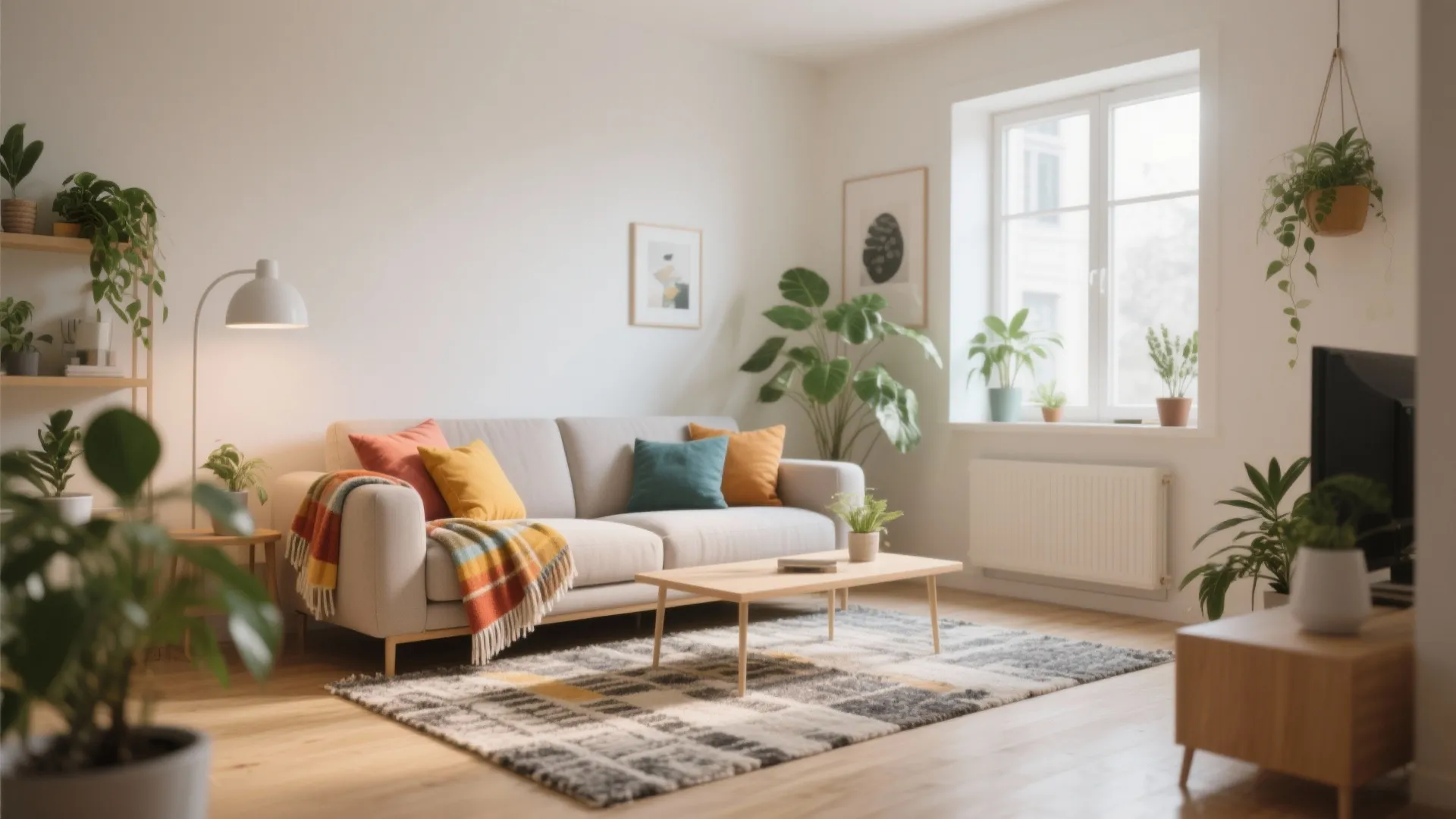 Neutral Base with Pops of Color