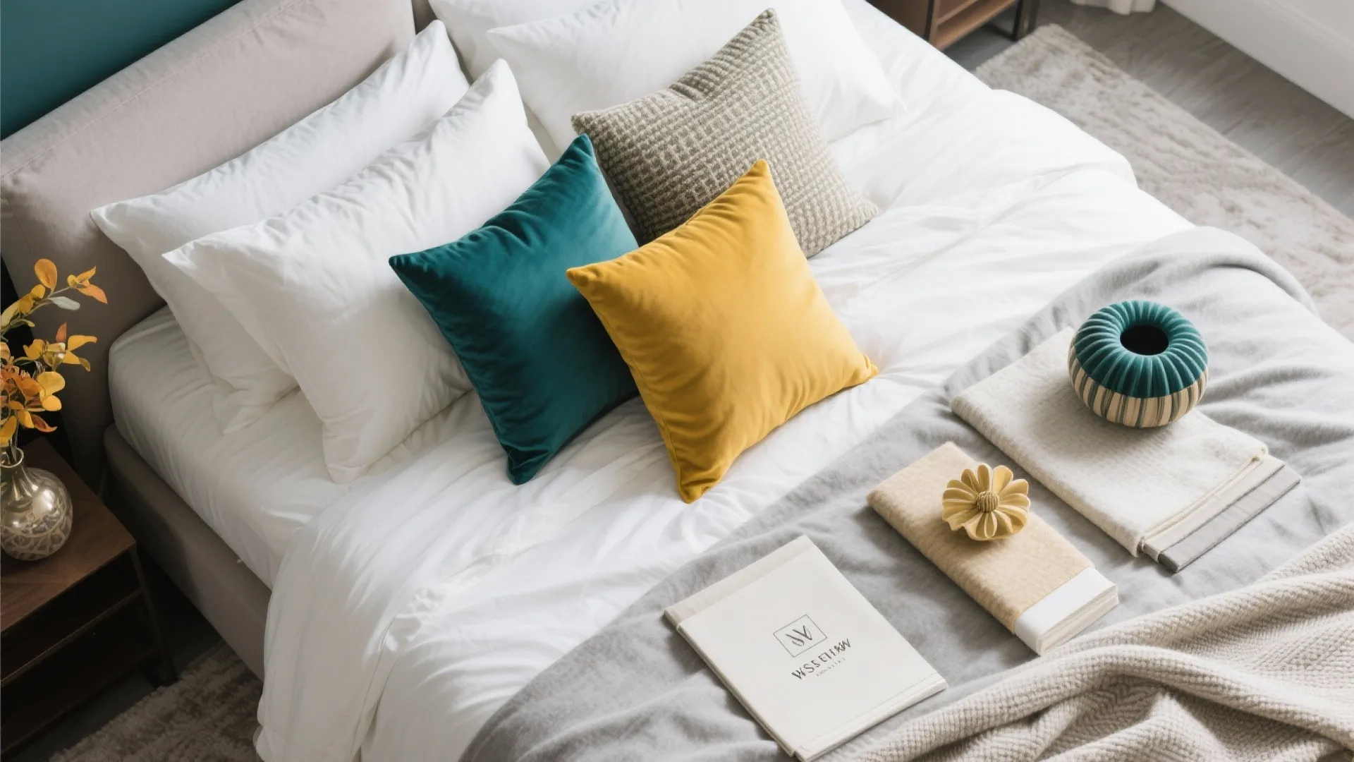 Neutral Base with Color Pops