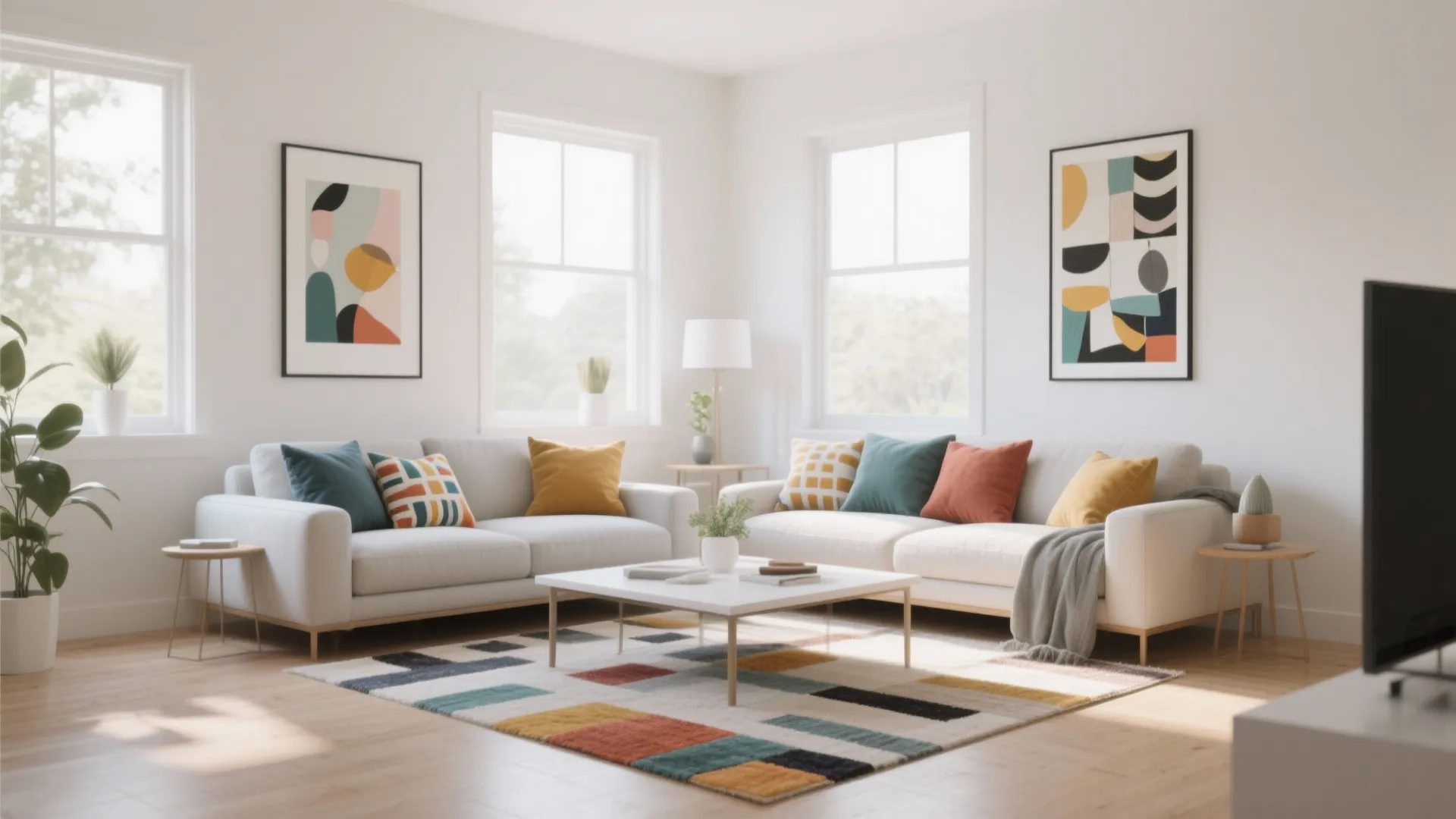 Neutral Base with Color Pops