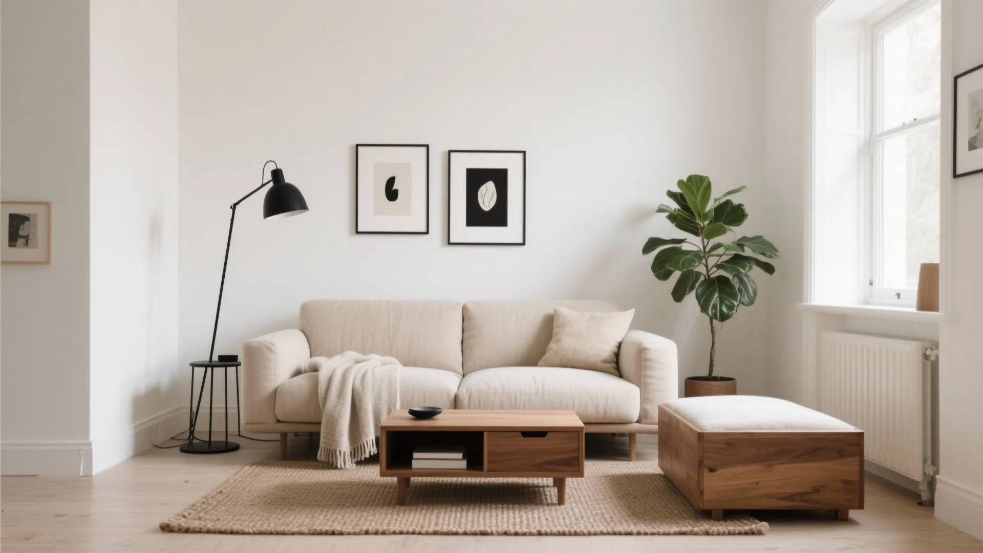 [Section: 灵感列表] 1) A neutral base with bold contrast (on a budget)