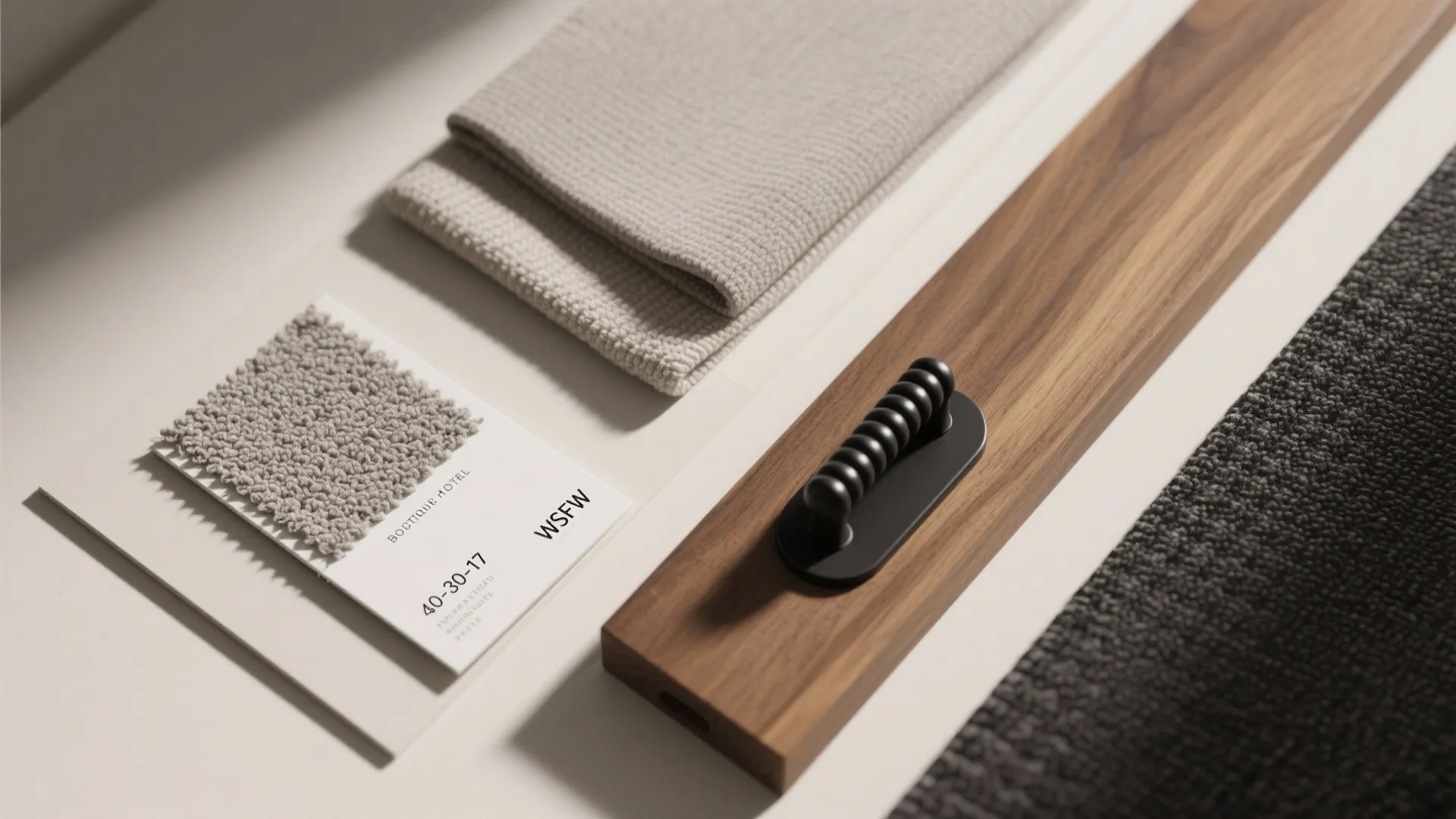 Textural Neutrals with Bold Contrast