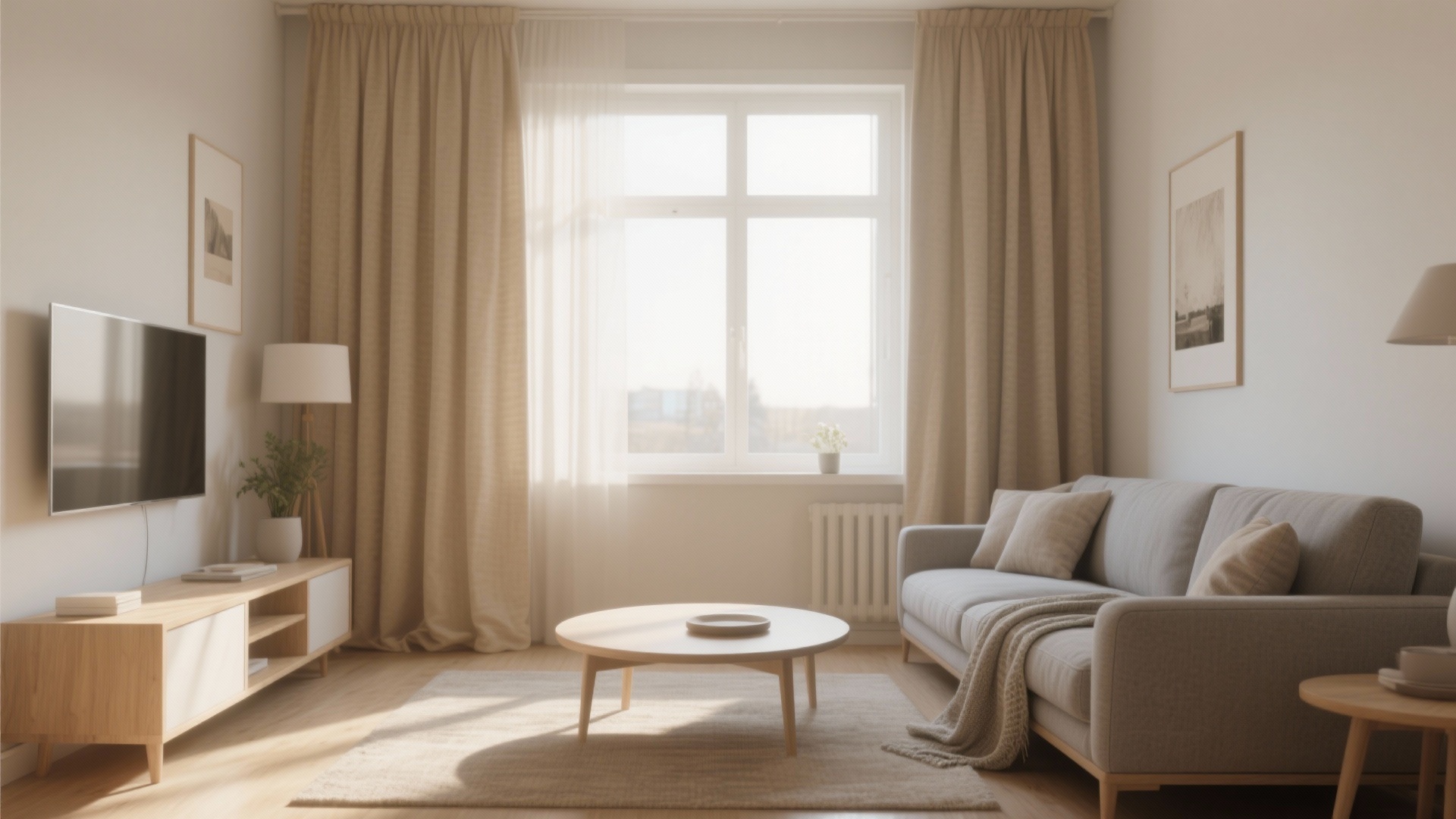 5 Small Living Room Curtain Ideas