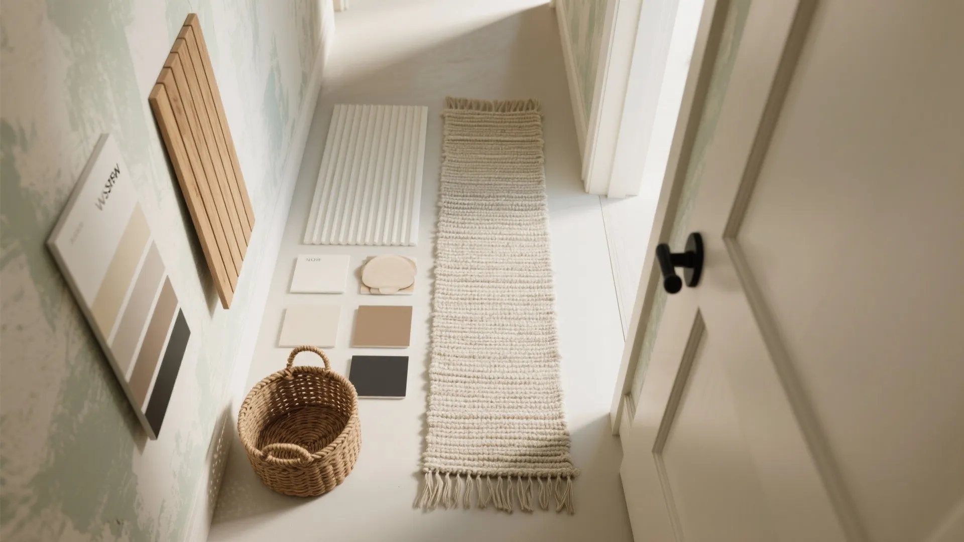 Natural textures and warm neutrals for calm energy