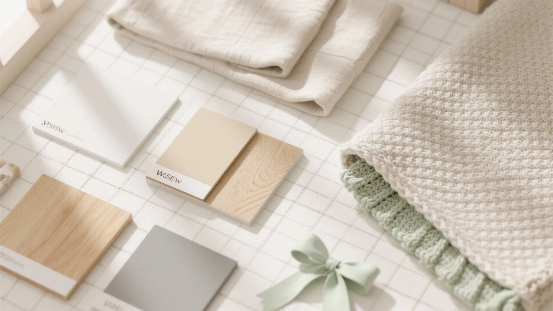 Soft-Neutral Nursery Palette With Tactile Layers