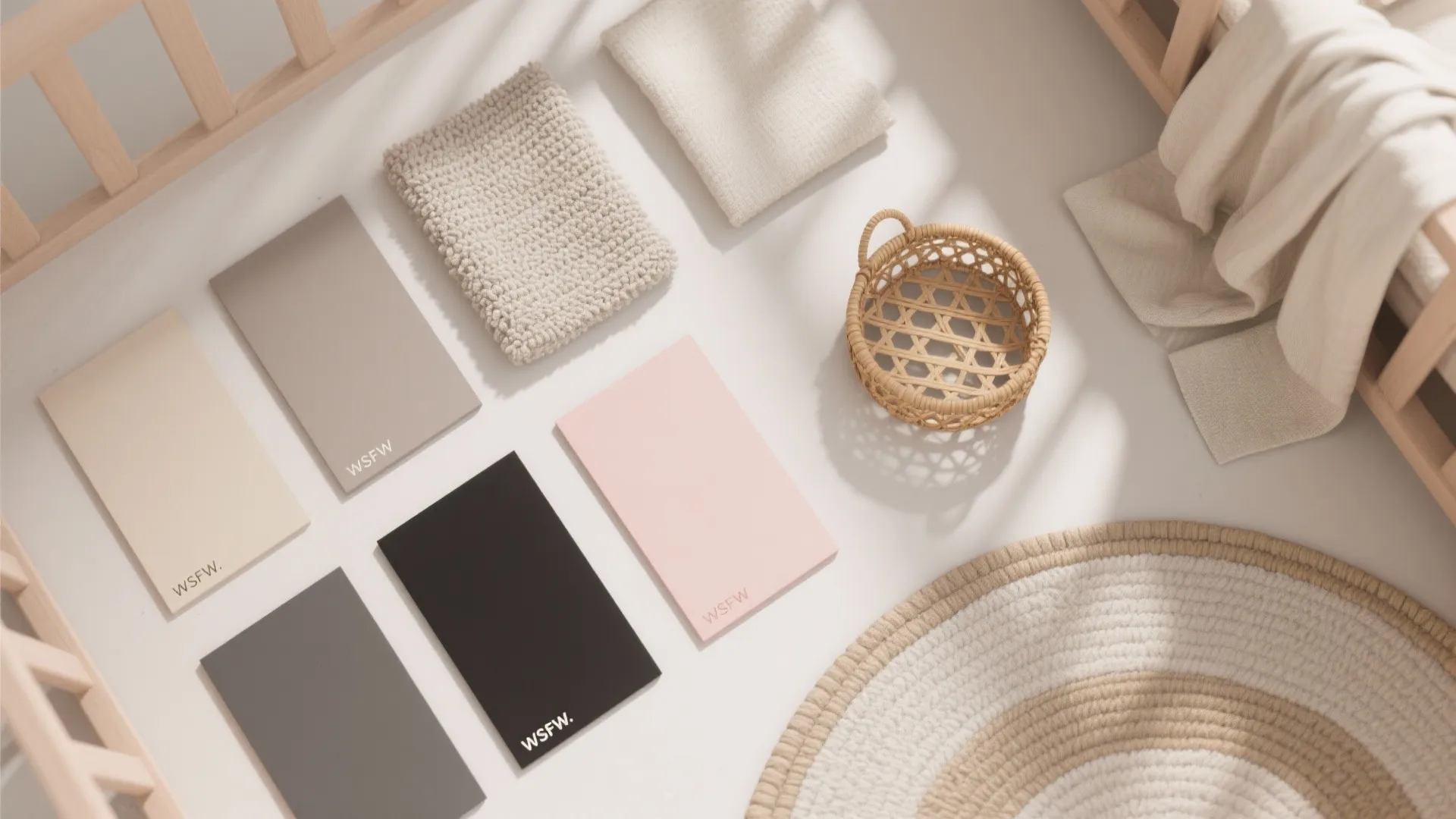 Soft-Neutral Nursery Layers with Tactile Comfort