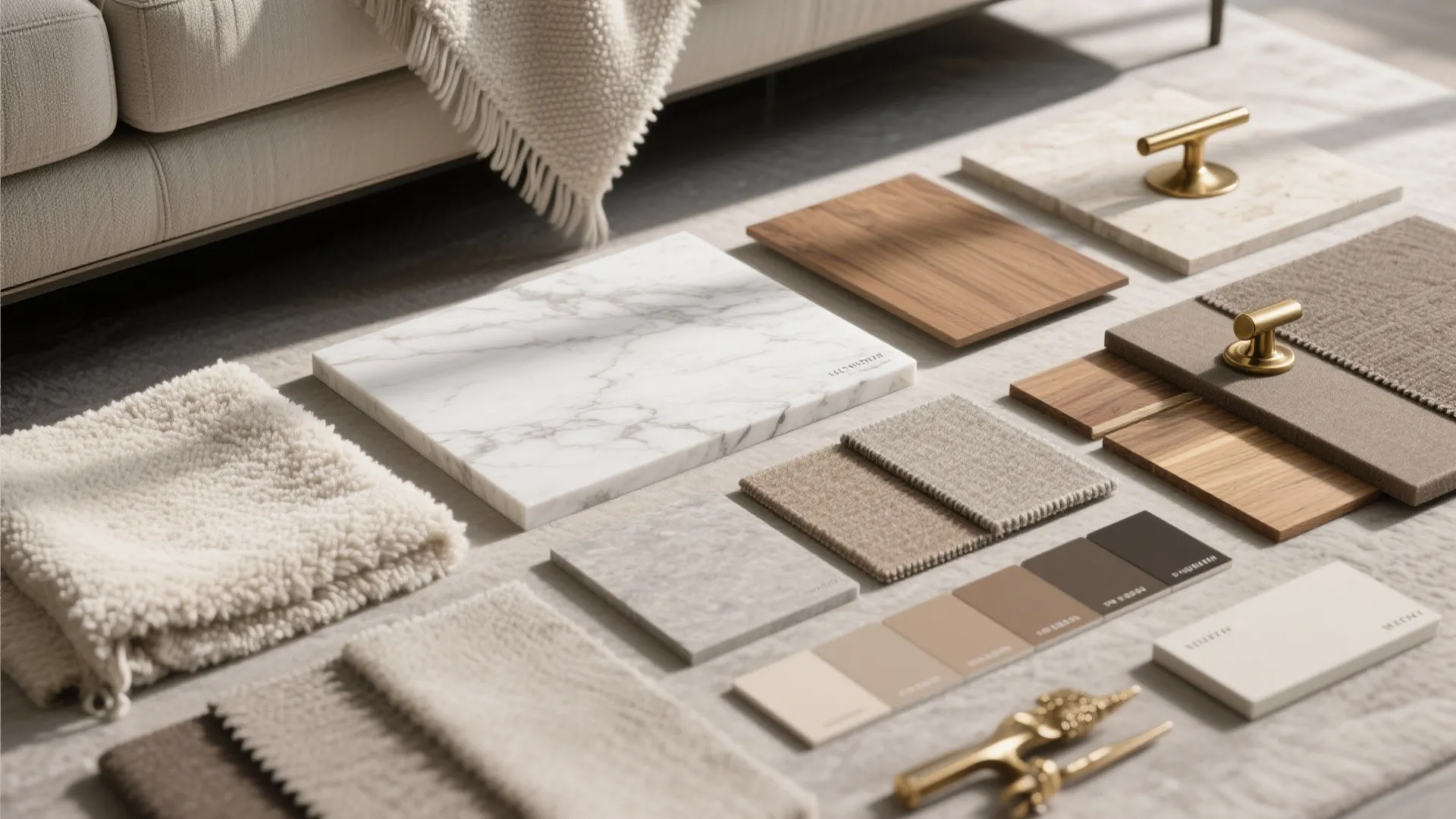 Textural Neutrals And Natural Stone