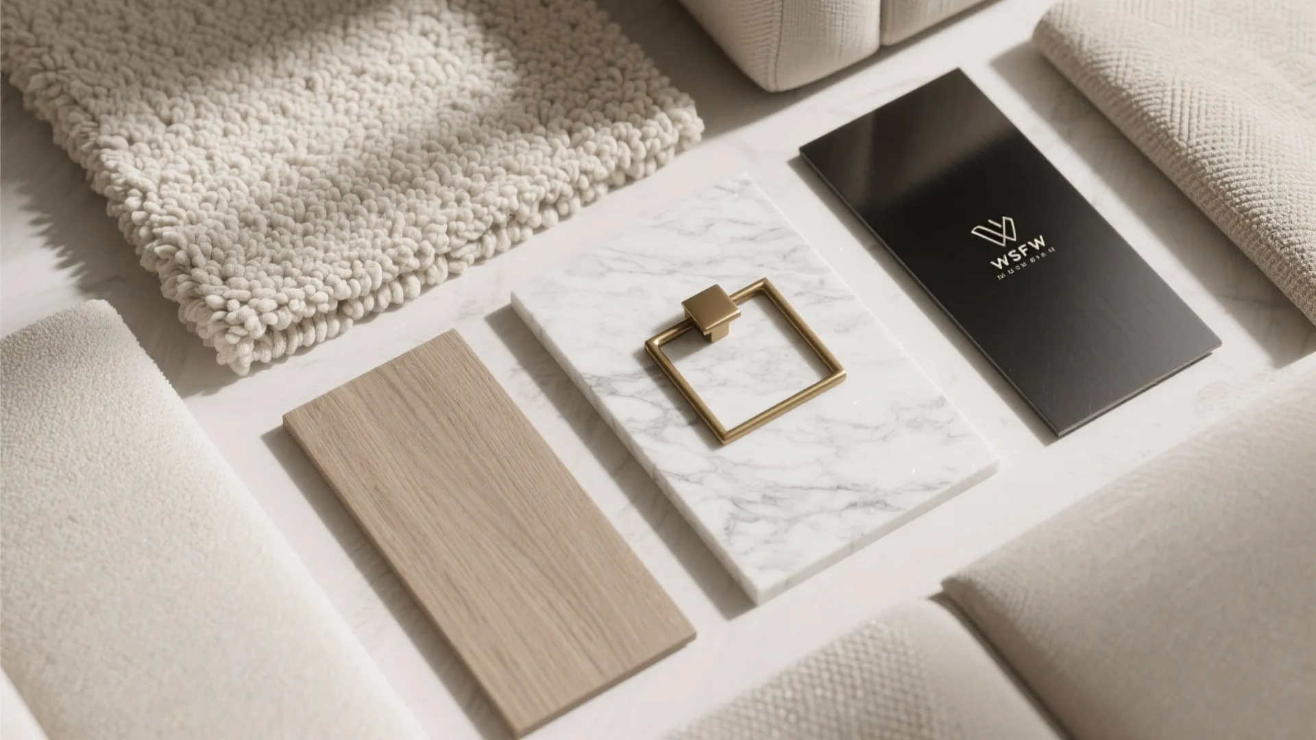 Texture-Rich Neutrals with Stone and Metal Accents