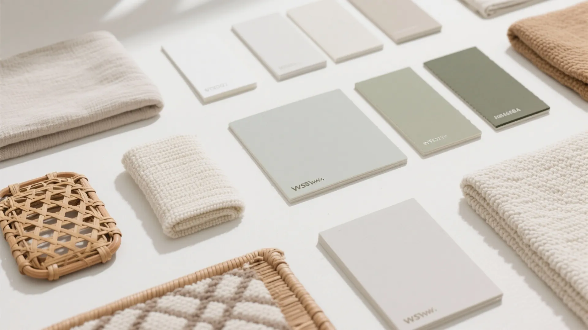 Soft-neutral nursery palette