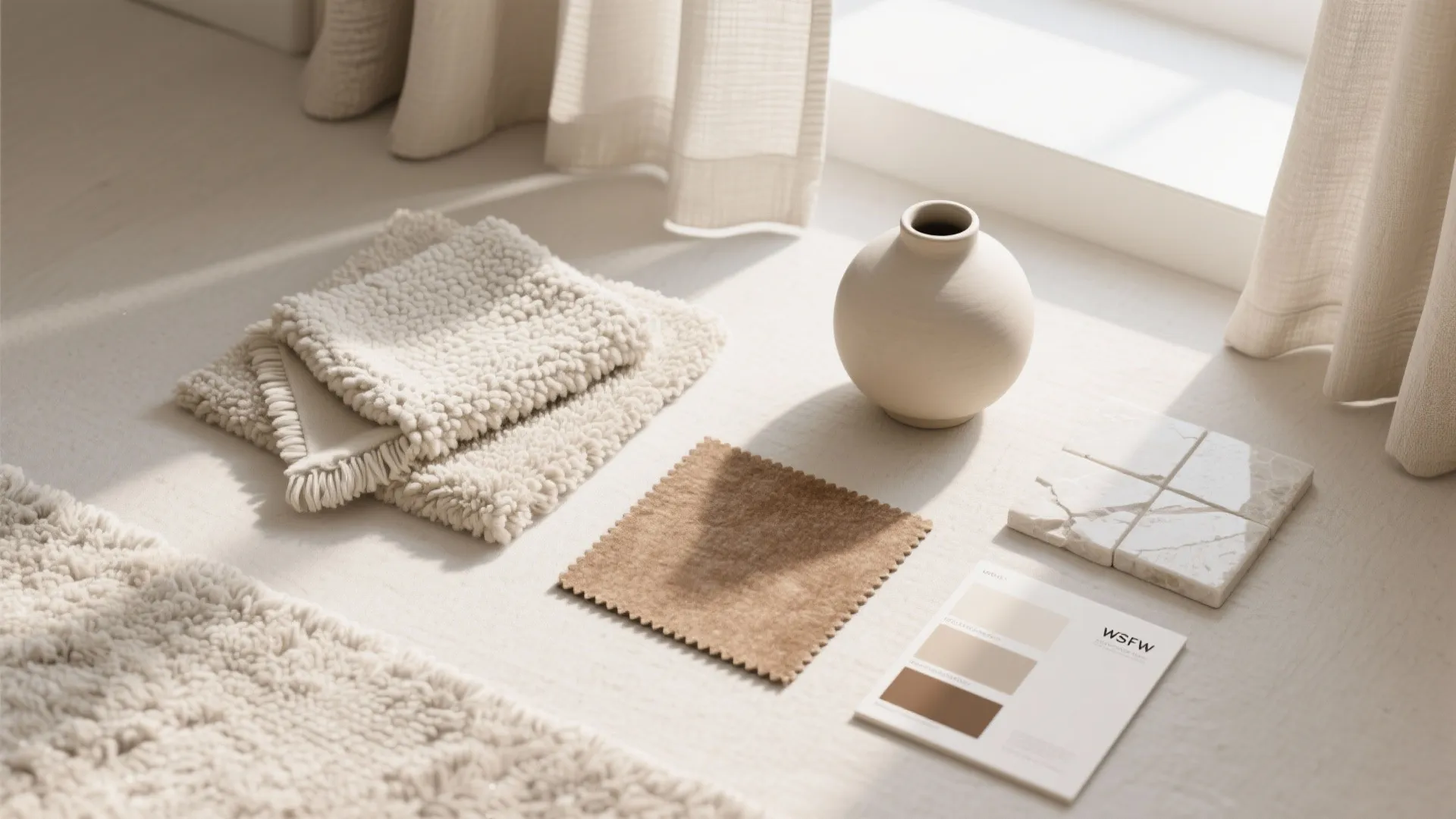 Tone-on-tone neutrals with tactile layers