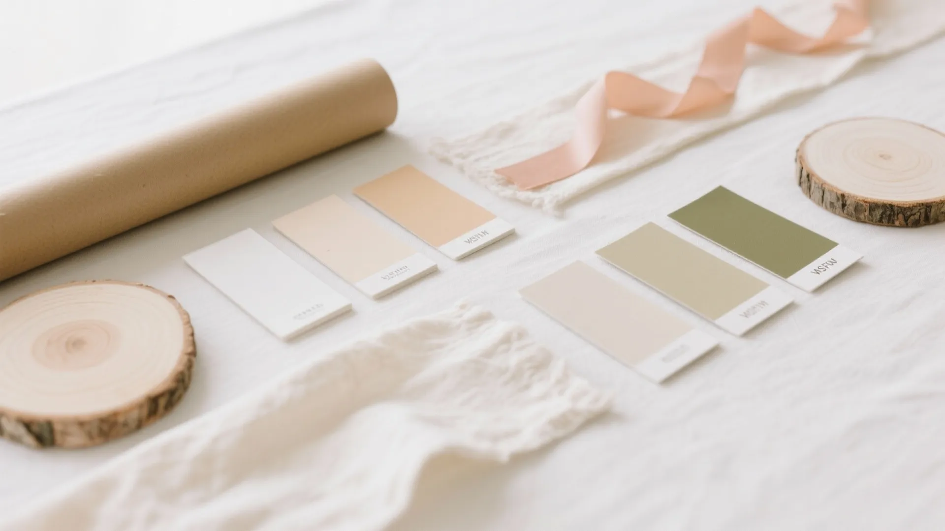 Neutral, photo-friendly palette with natural textures