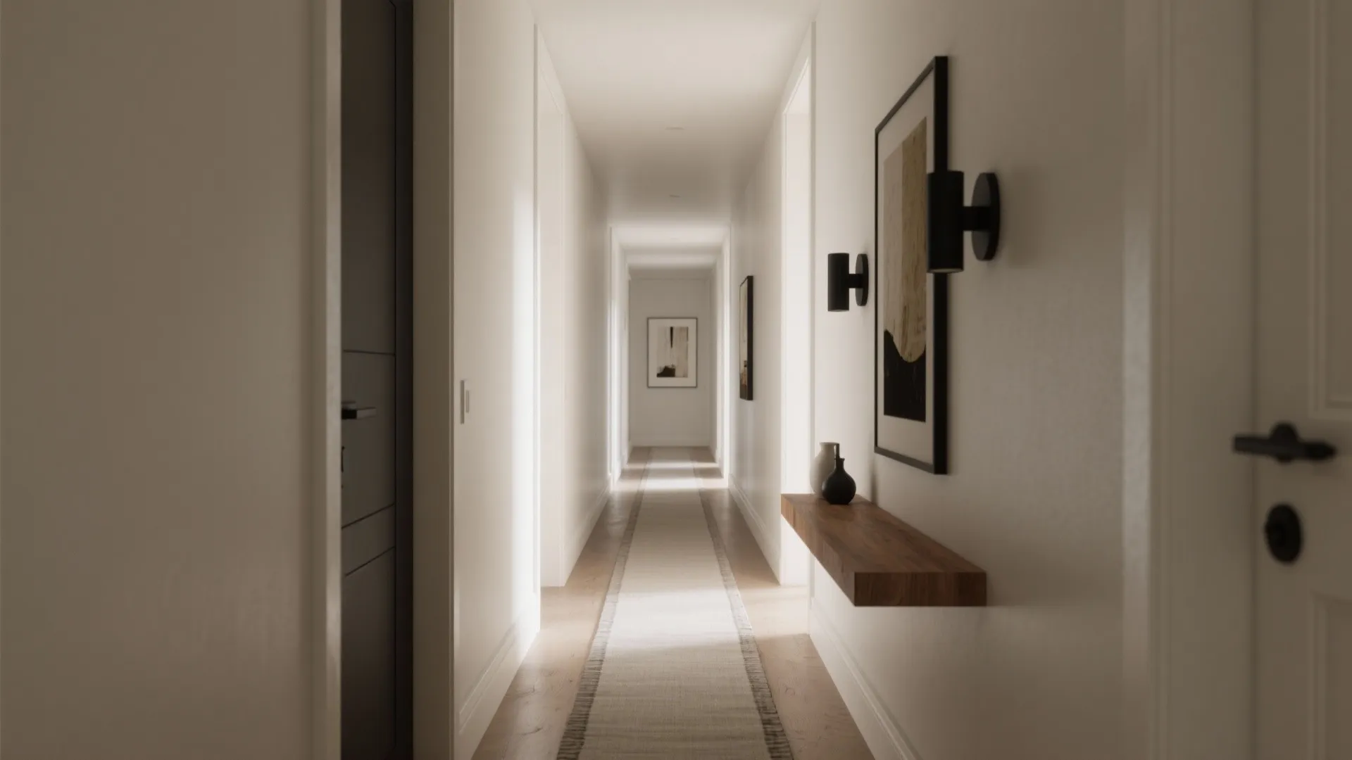 Soft Neutrals for a Brighter Foyer