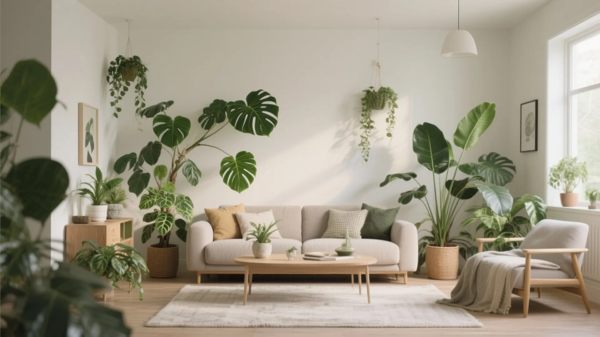 10. Pops of Greenery