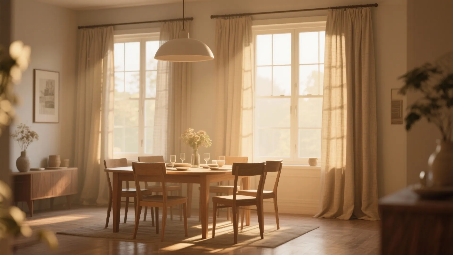 4. Neutral Linen for a Timeless Look