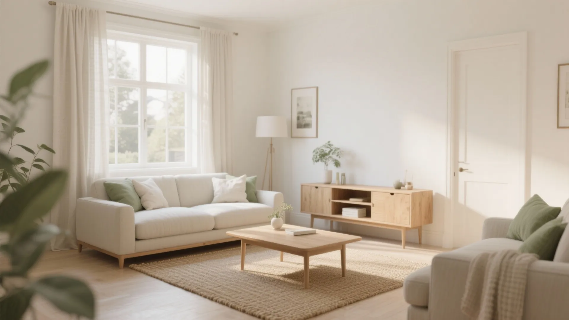 Soft Neutrals for the Living Room (Balance for East/North)