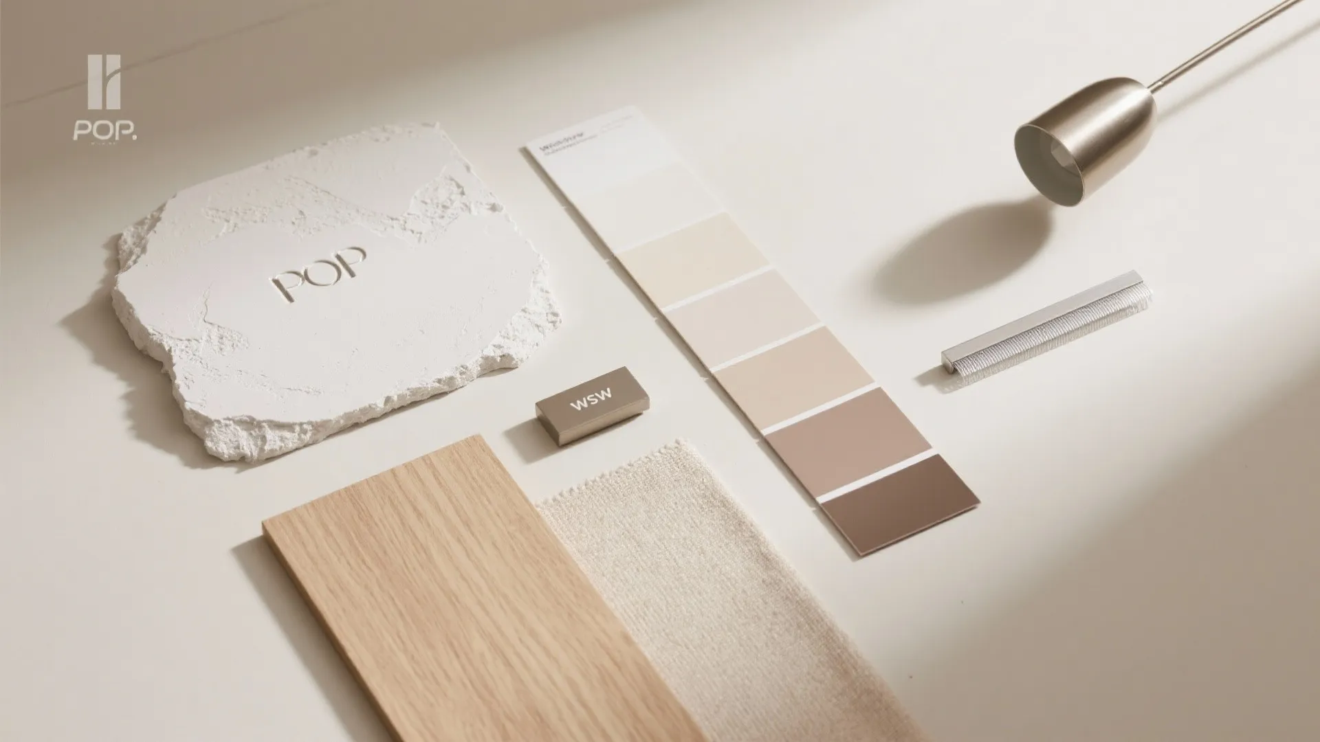 Accent POP Panel with Neutral Palette