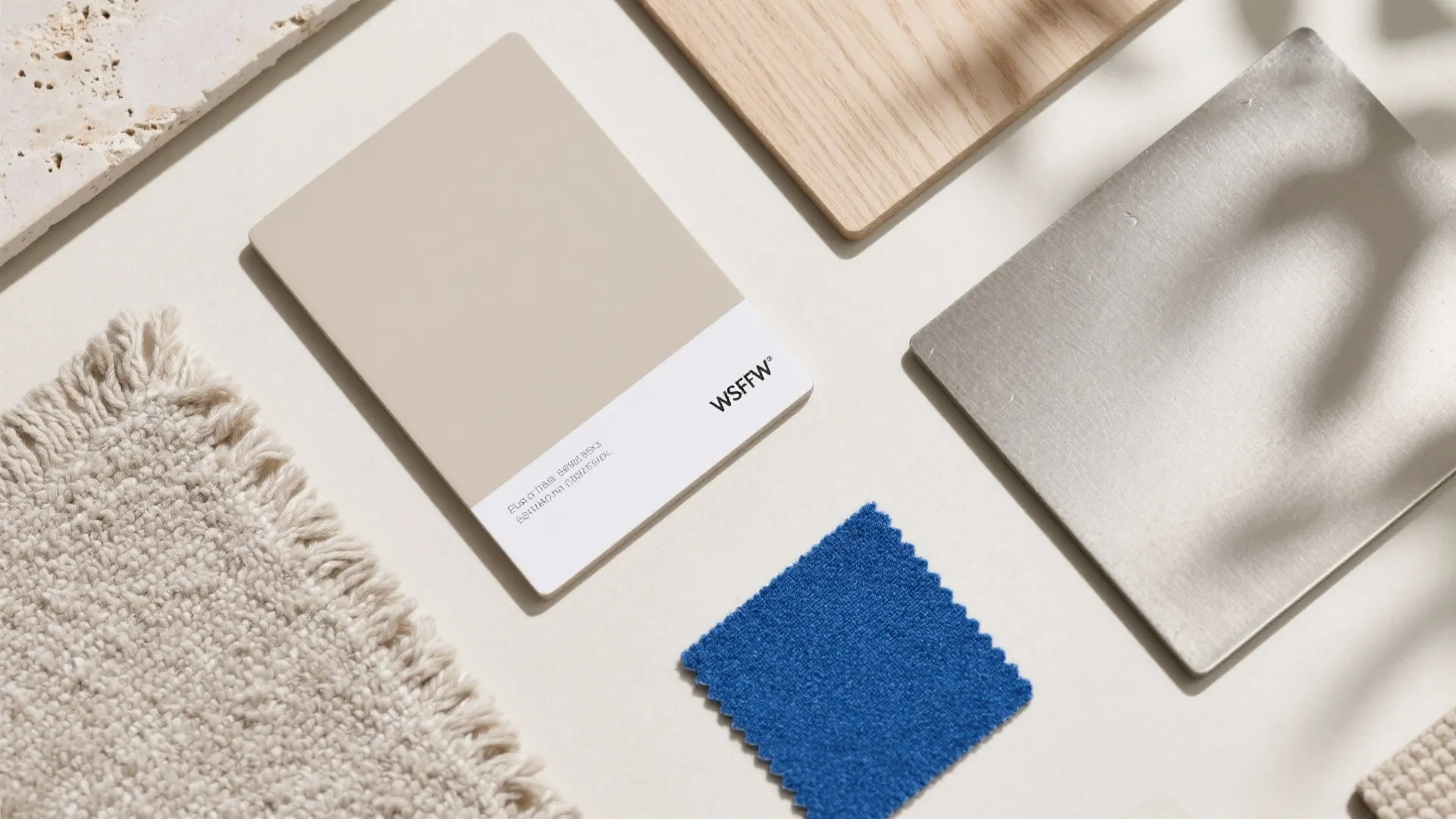 Breezy neutrals with a single accent hue