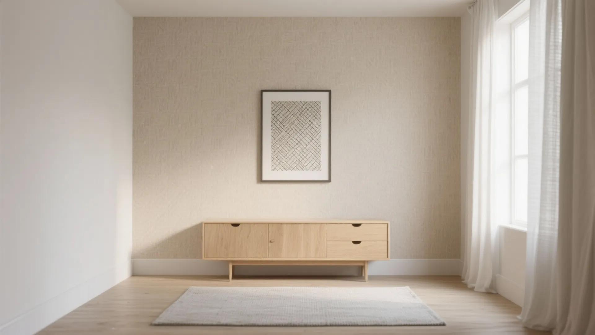 Calming Neutrals and Minimal Patterns