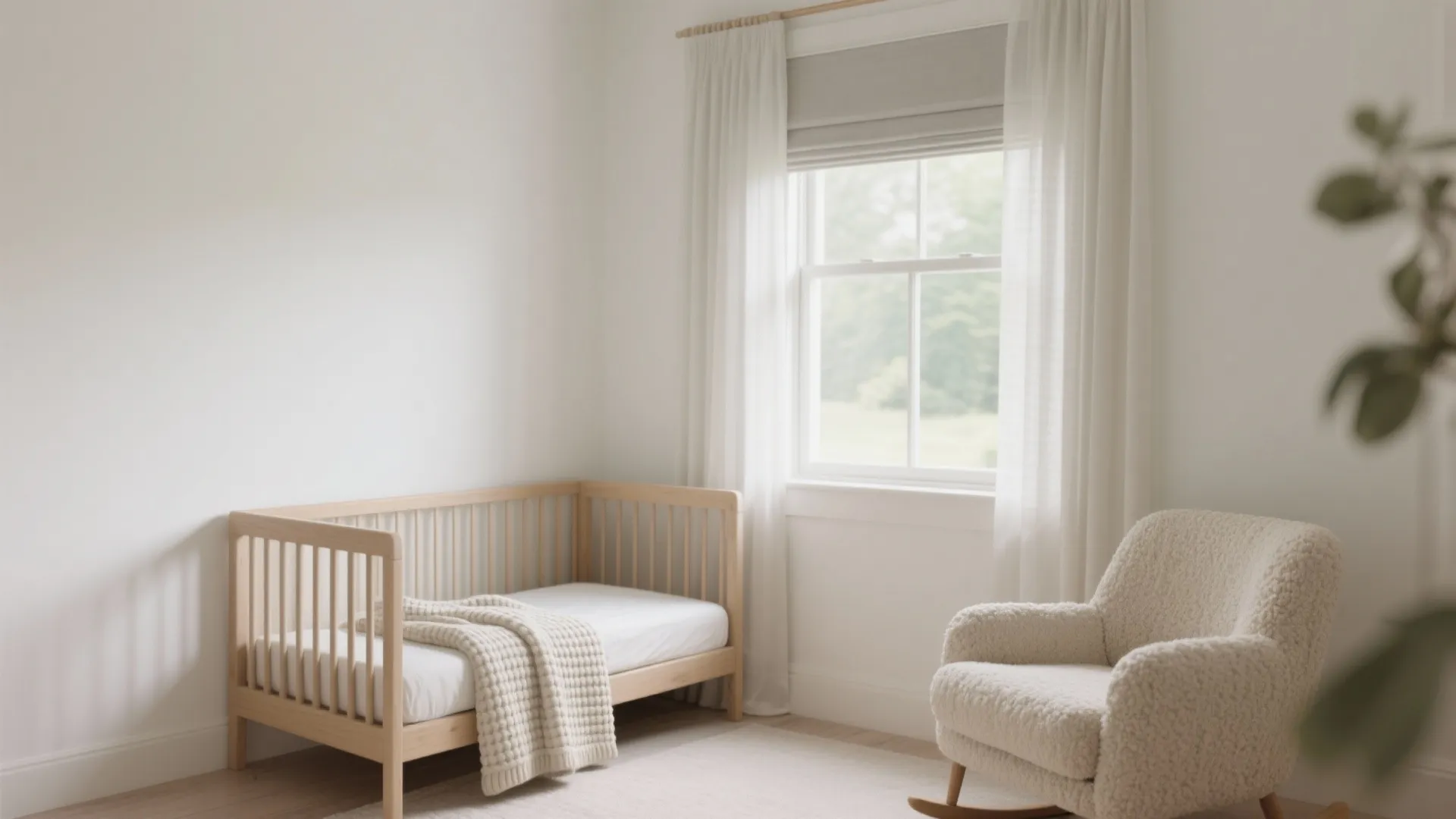 Soft-Neutral Nursery Palette With Tactile Layers