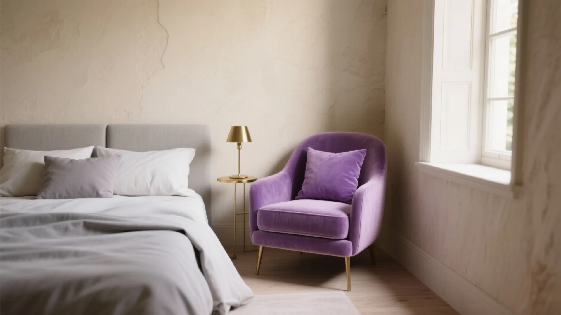 1. Start with a grounded neutral and add purple as a note