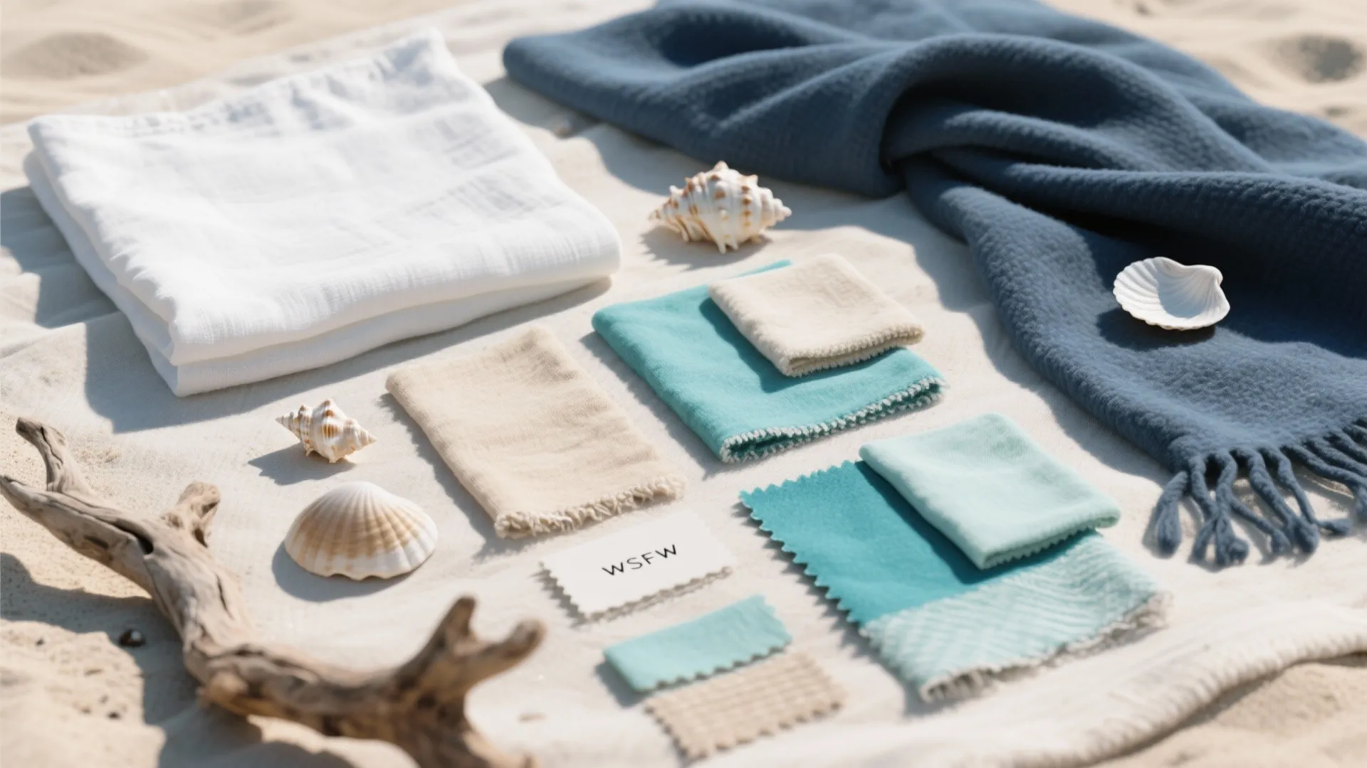 1. Soft Neutral Base with Ocean Accents