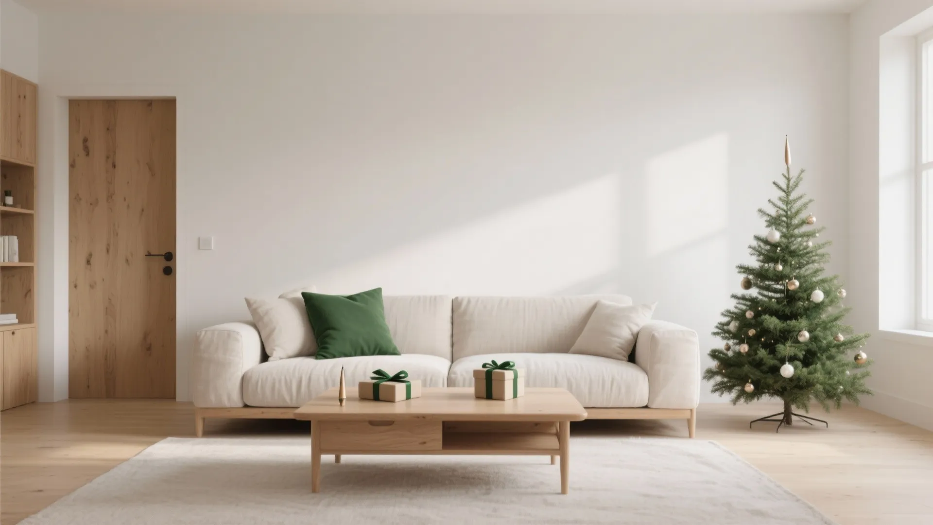 1) Minimalist Neutrals with One Accent