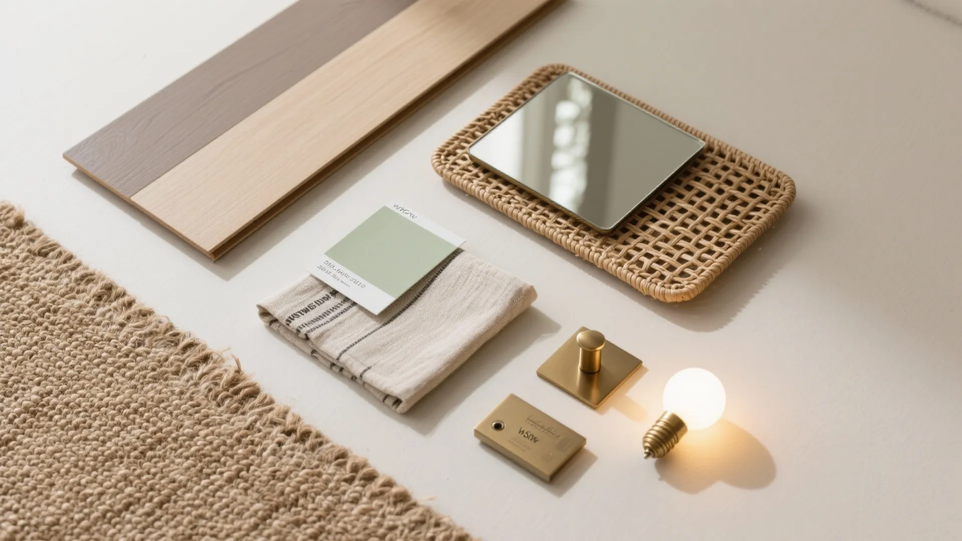 Earthy Neutrals, Mirrors, and Layered Lighting