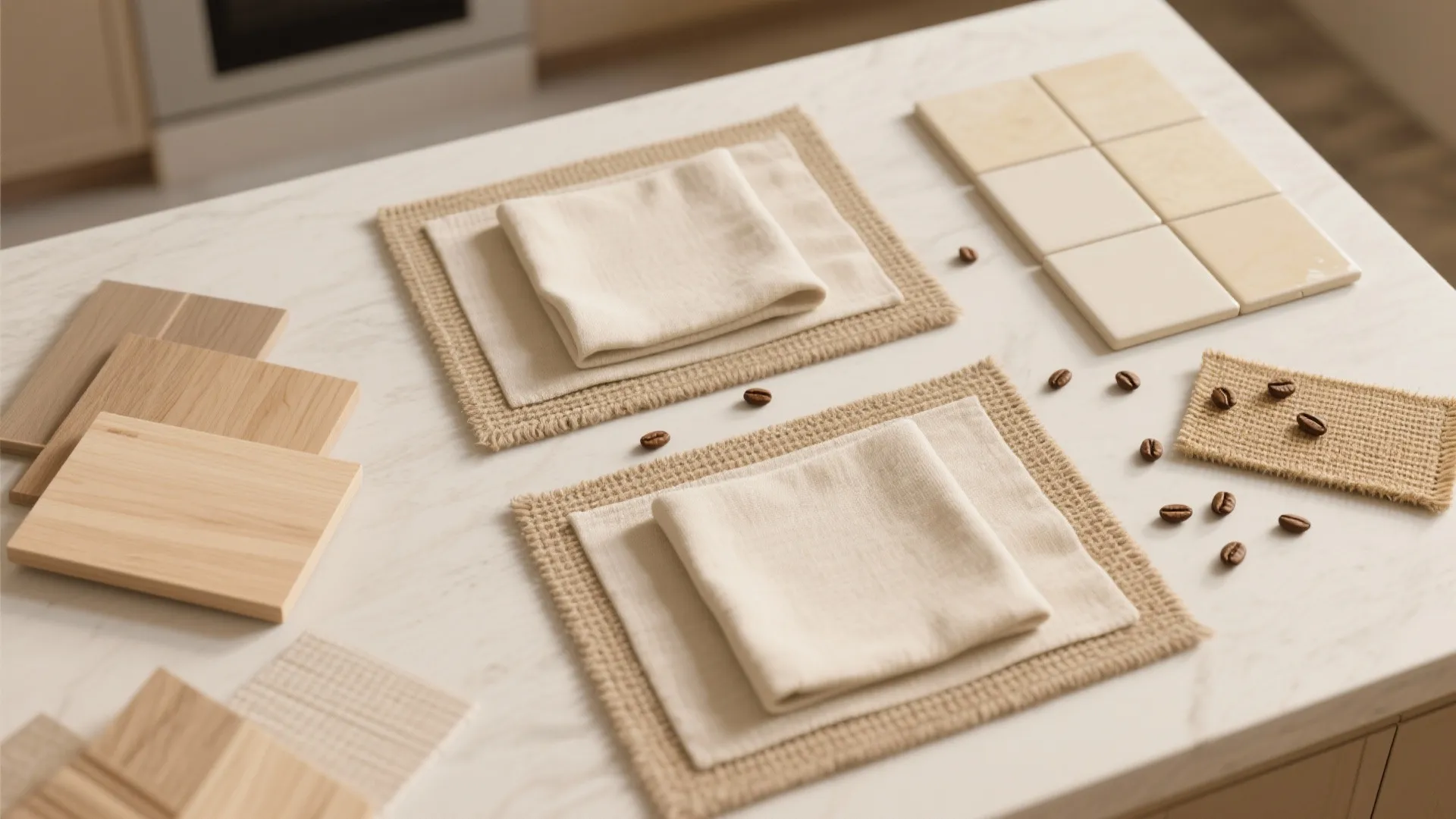 6. Neutral Color Palette with Texture