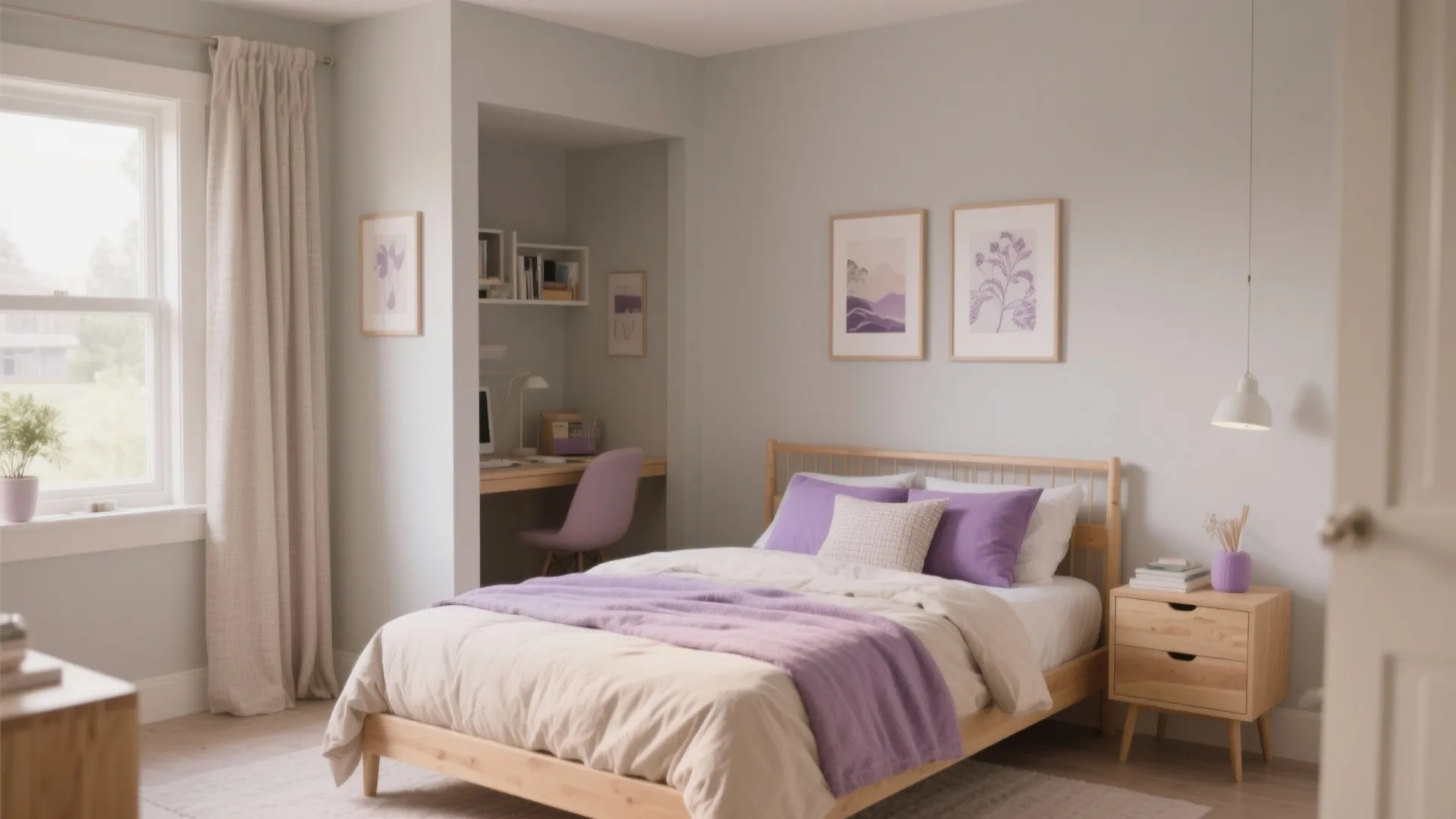 Layered Neutrals with Pop Color