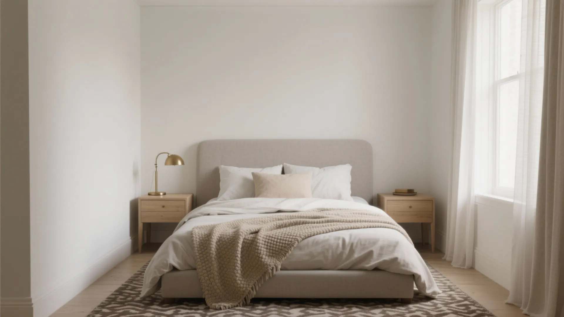 Calming Neutrals for Restful Sleep