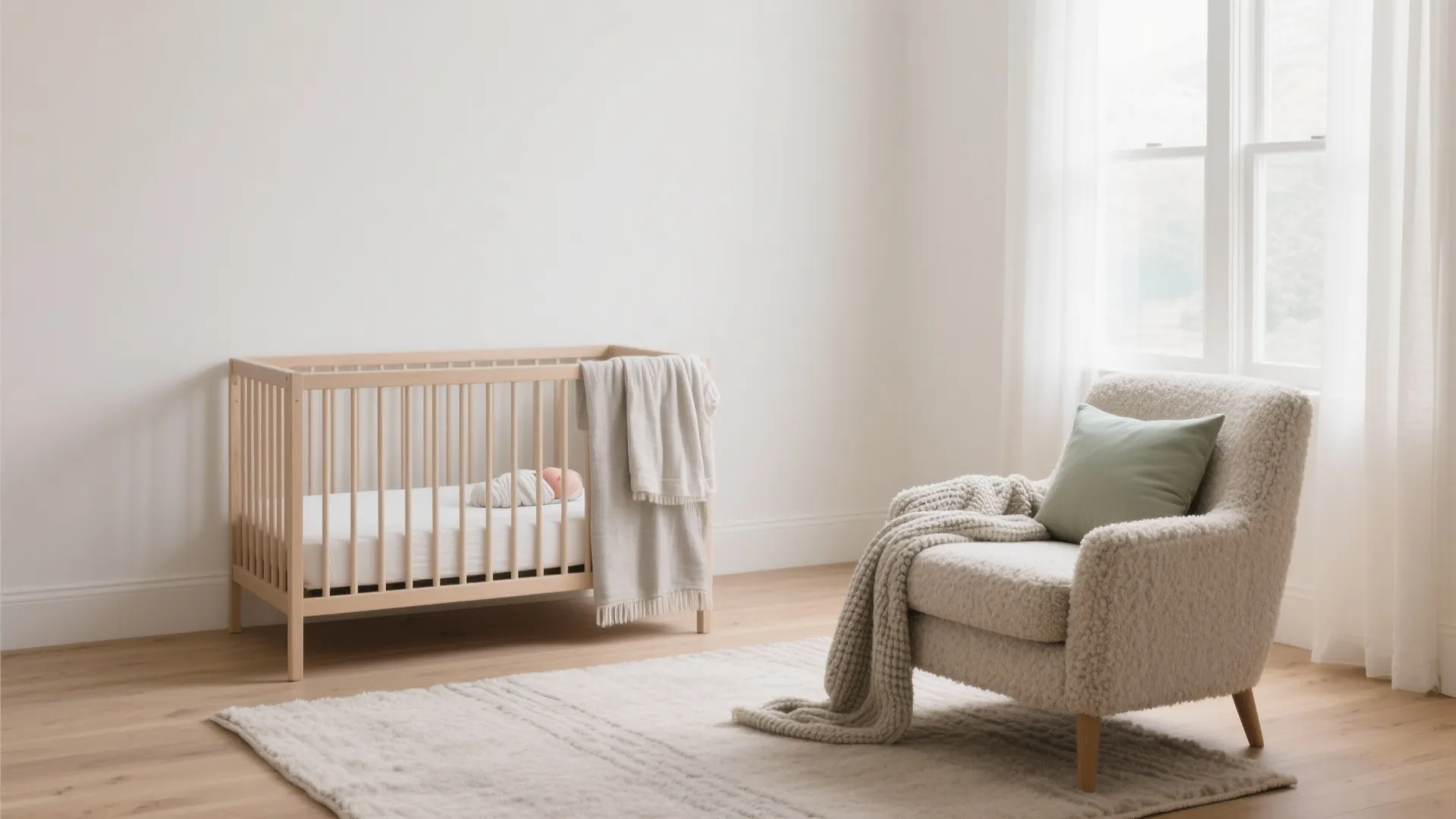 Soft neutral palette with tactile layers