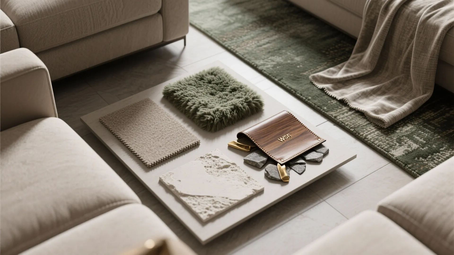 Layered Neutrals and Luxe Textures