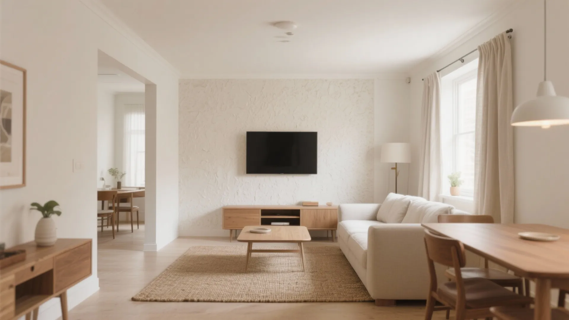 Warm Neutrals with Textured Whites