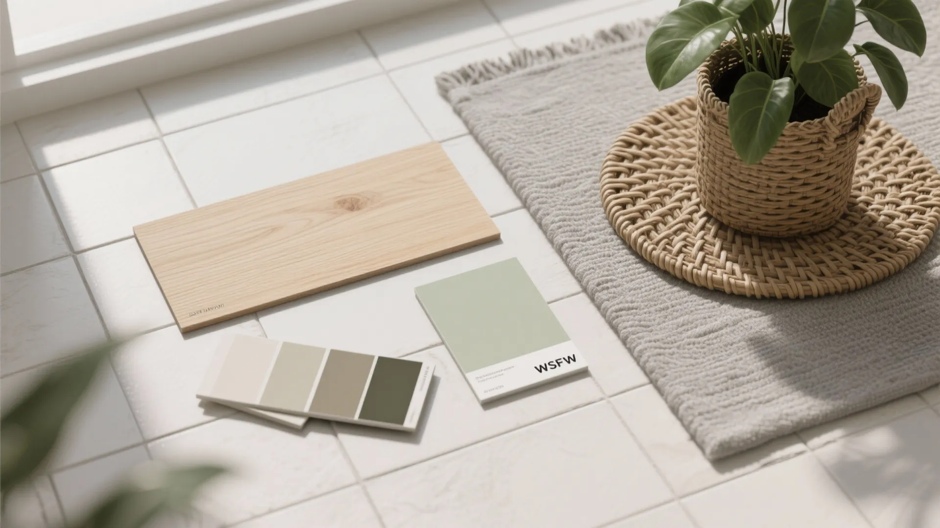 2. Neutral Palette with One Textural Accent