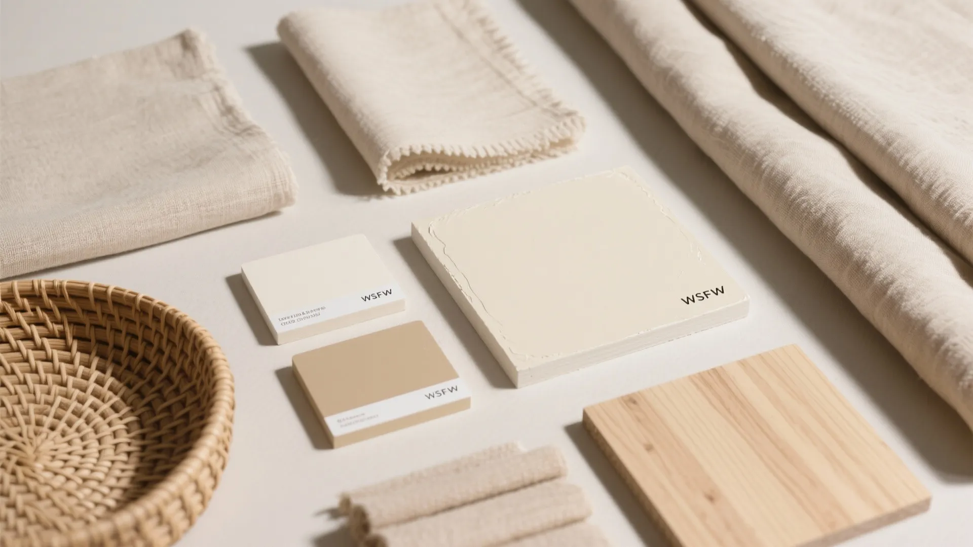 7. Neutral Palette with Textural Contrast