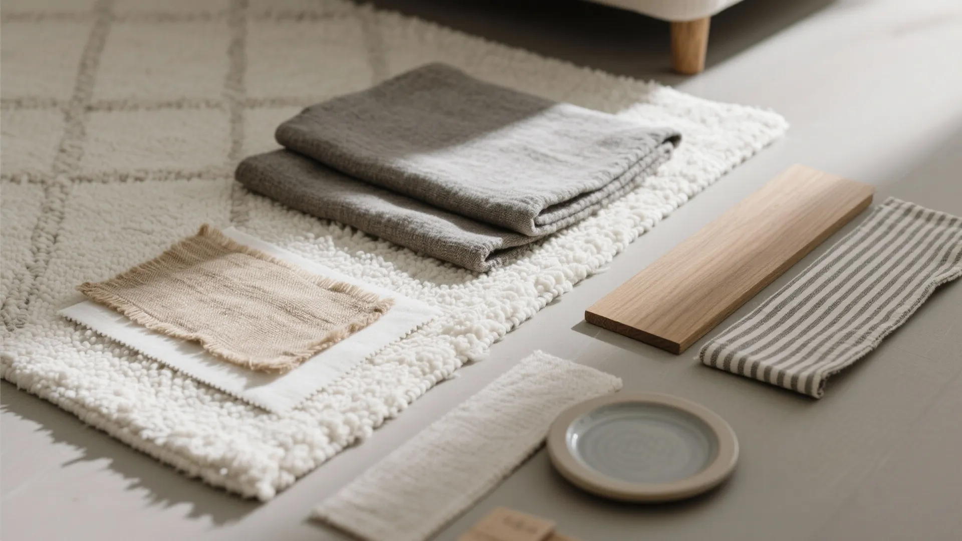 Layered Neutrals with Nubby Textures