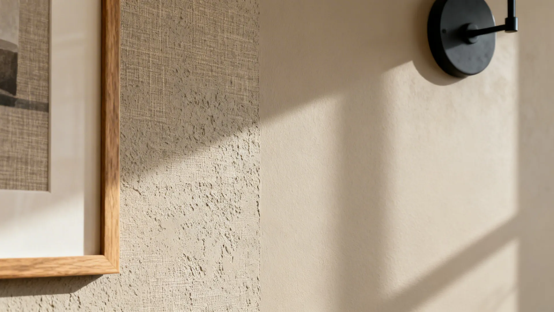 Warm Neutrals with a Textured Accent