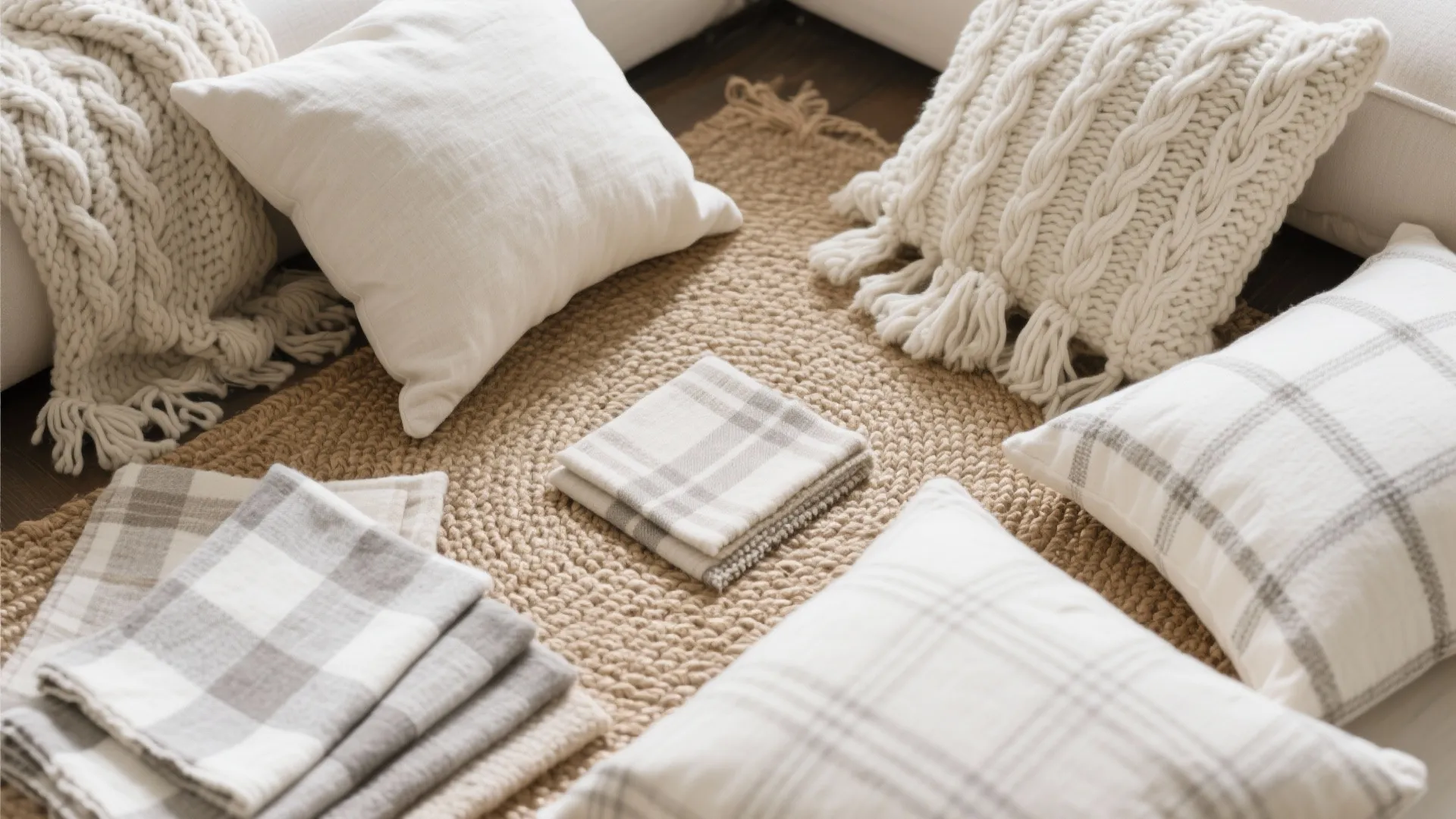 1. Neutral Color Palette with Layered Textures