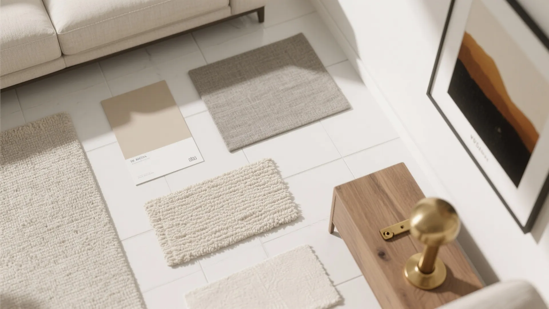 Calm Neutrals, One Bold Focal, Rich Textures