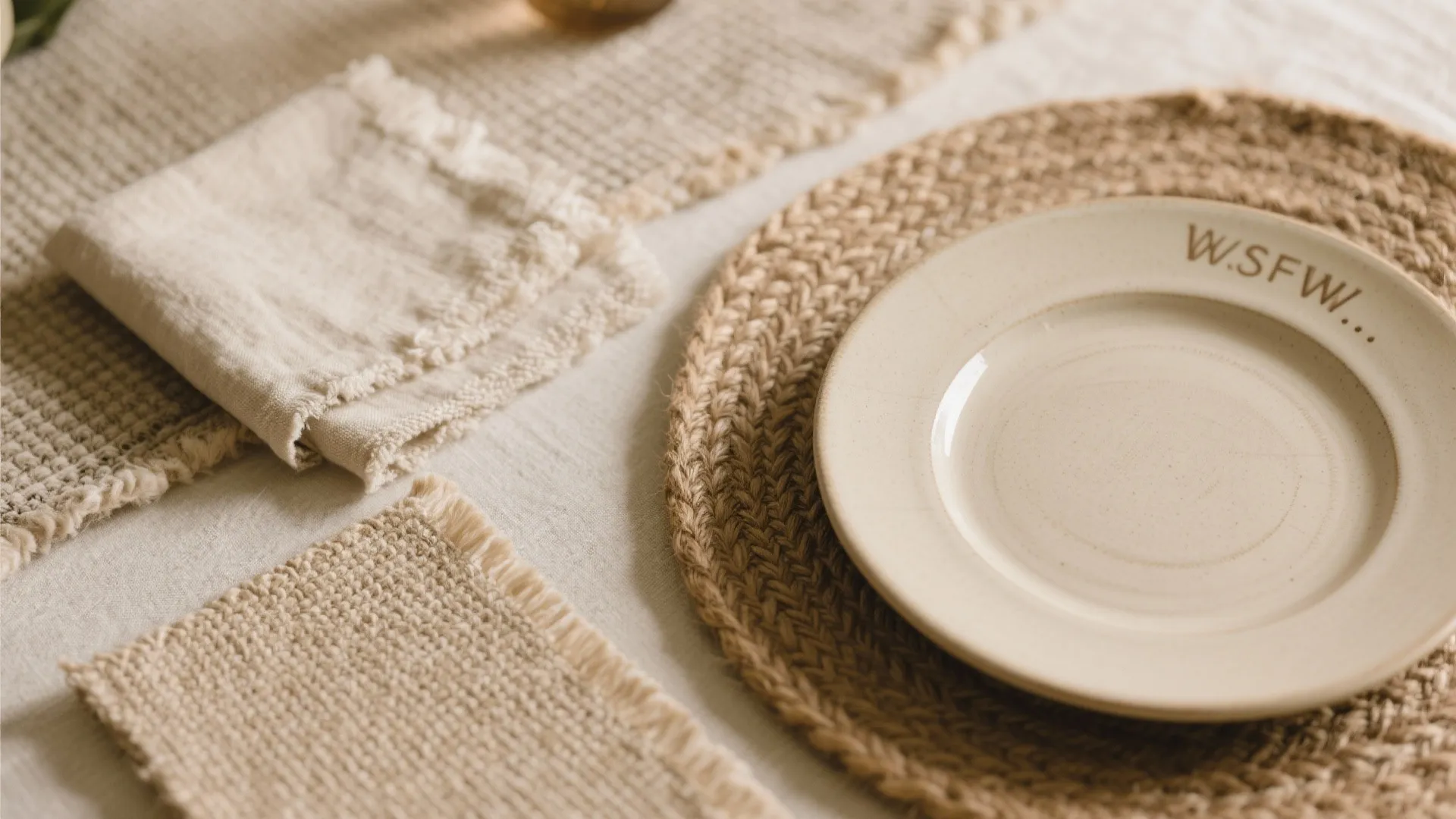 2. Neutral Palette with Layered Textures