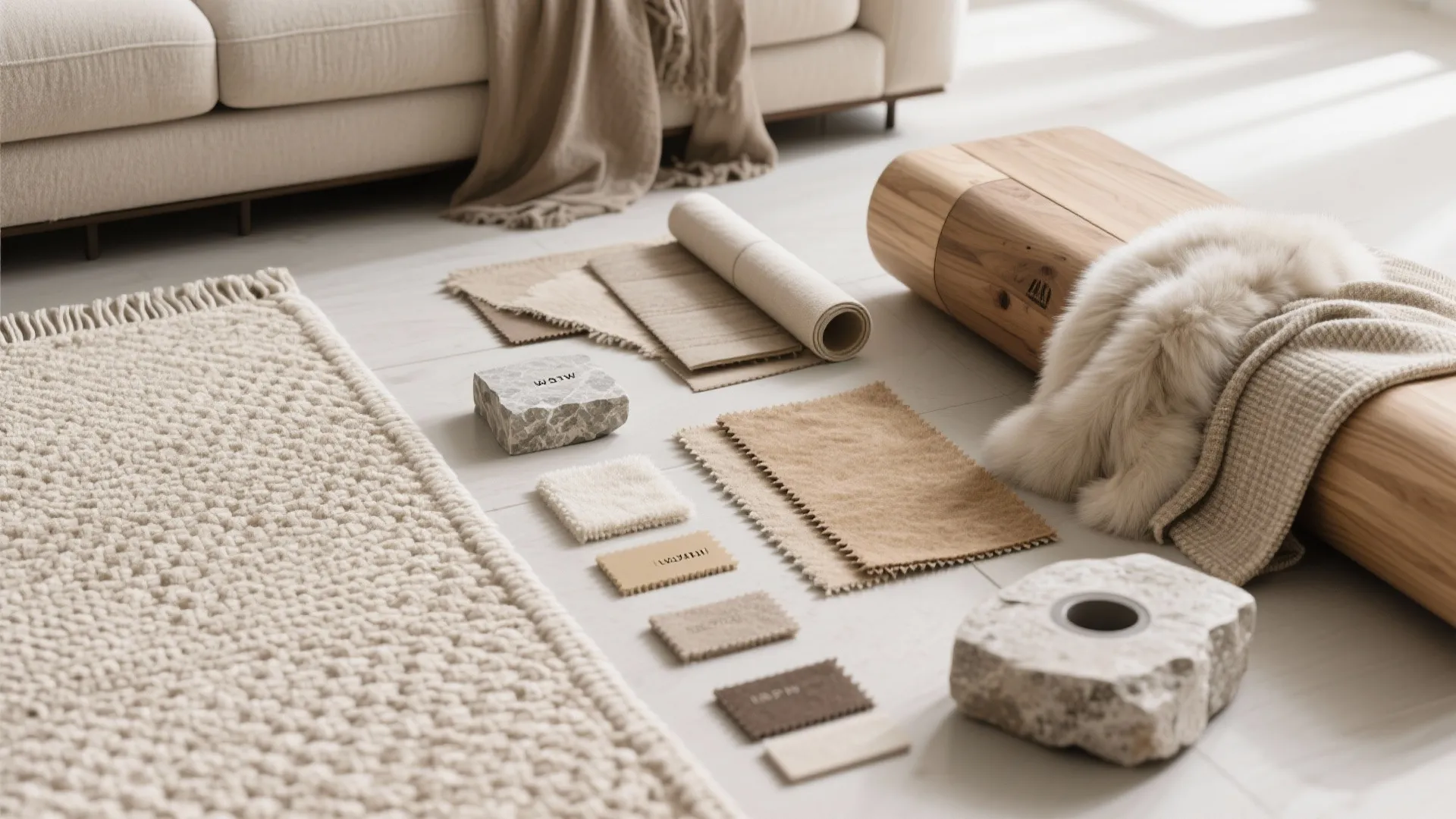 4. Neutral Palette with Texture Layers