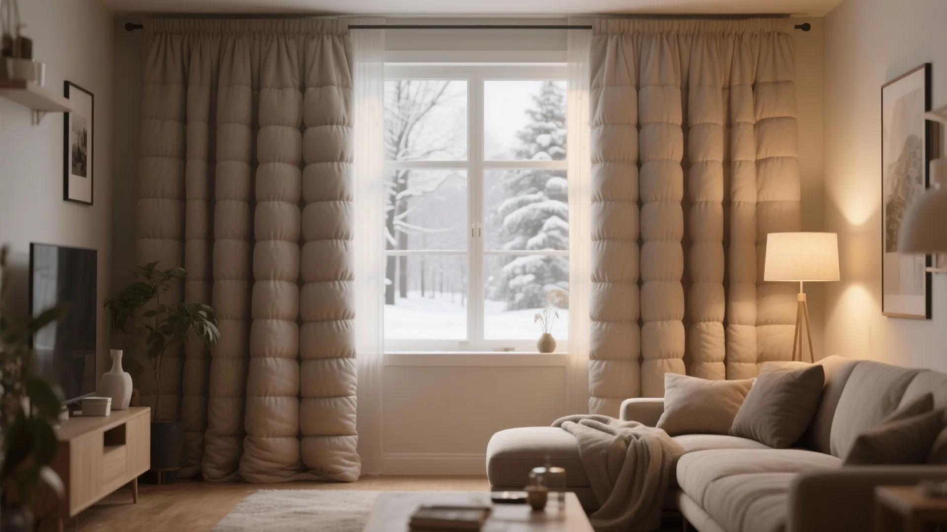 4. Neutral Thermal Drapes