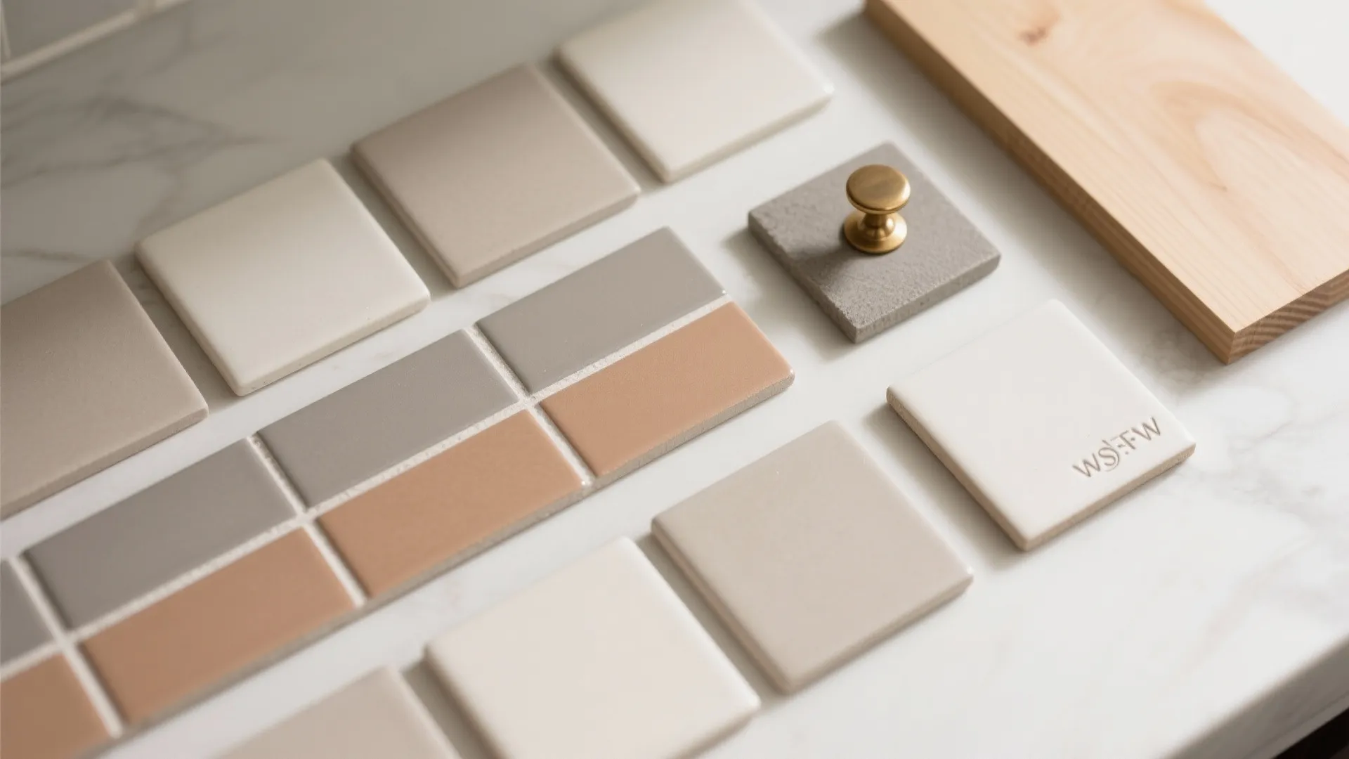 Patchwork Geometry with Calming Neutrals