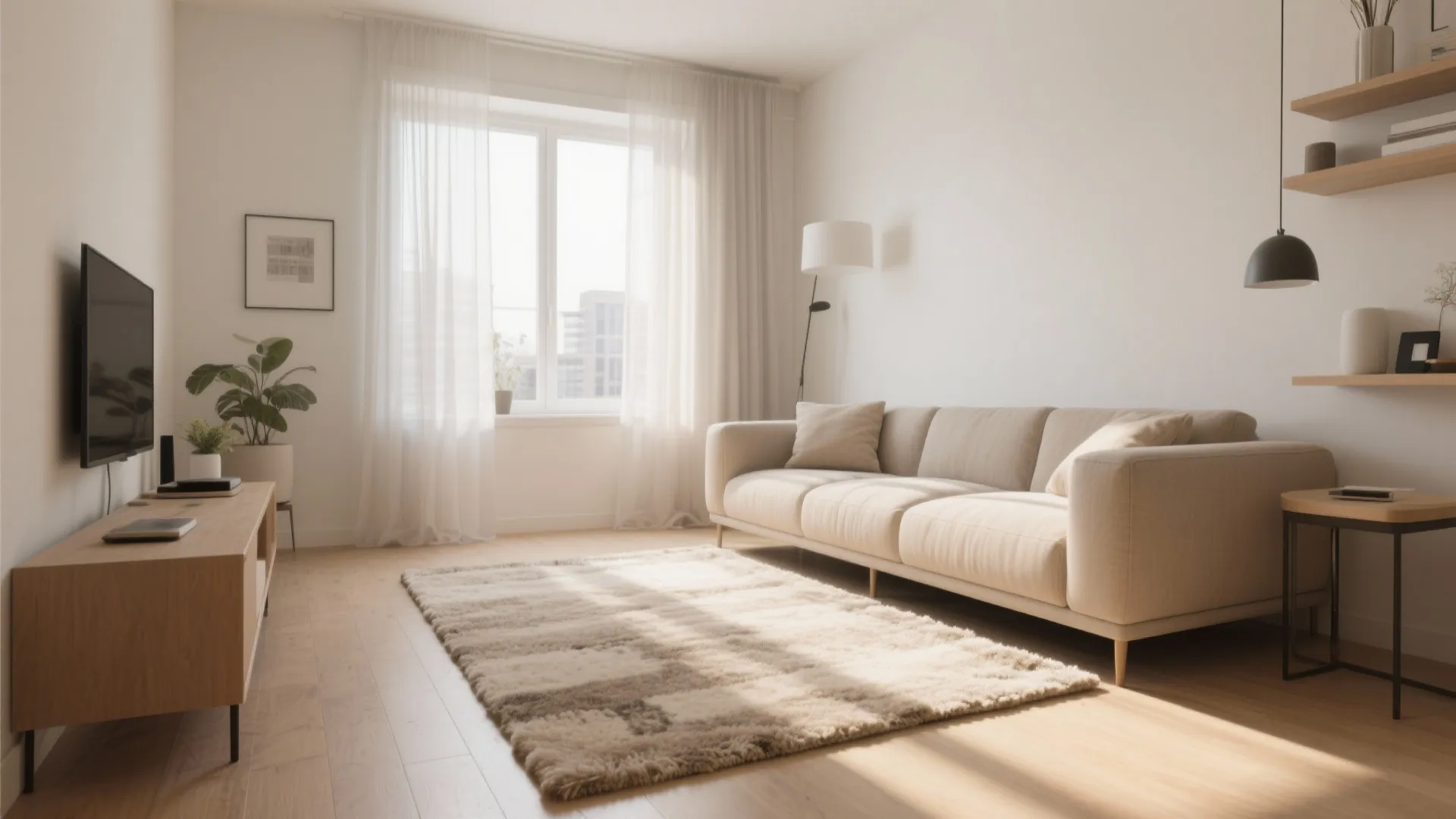 1. Centering with Minimalist Neutral Tones